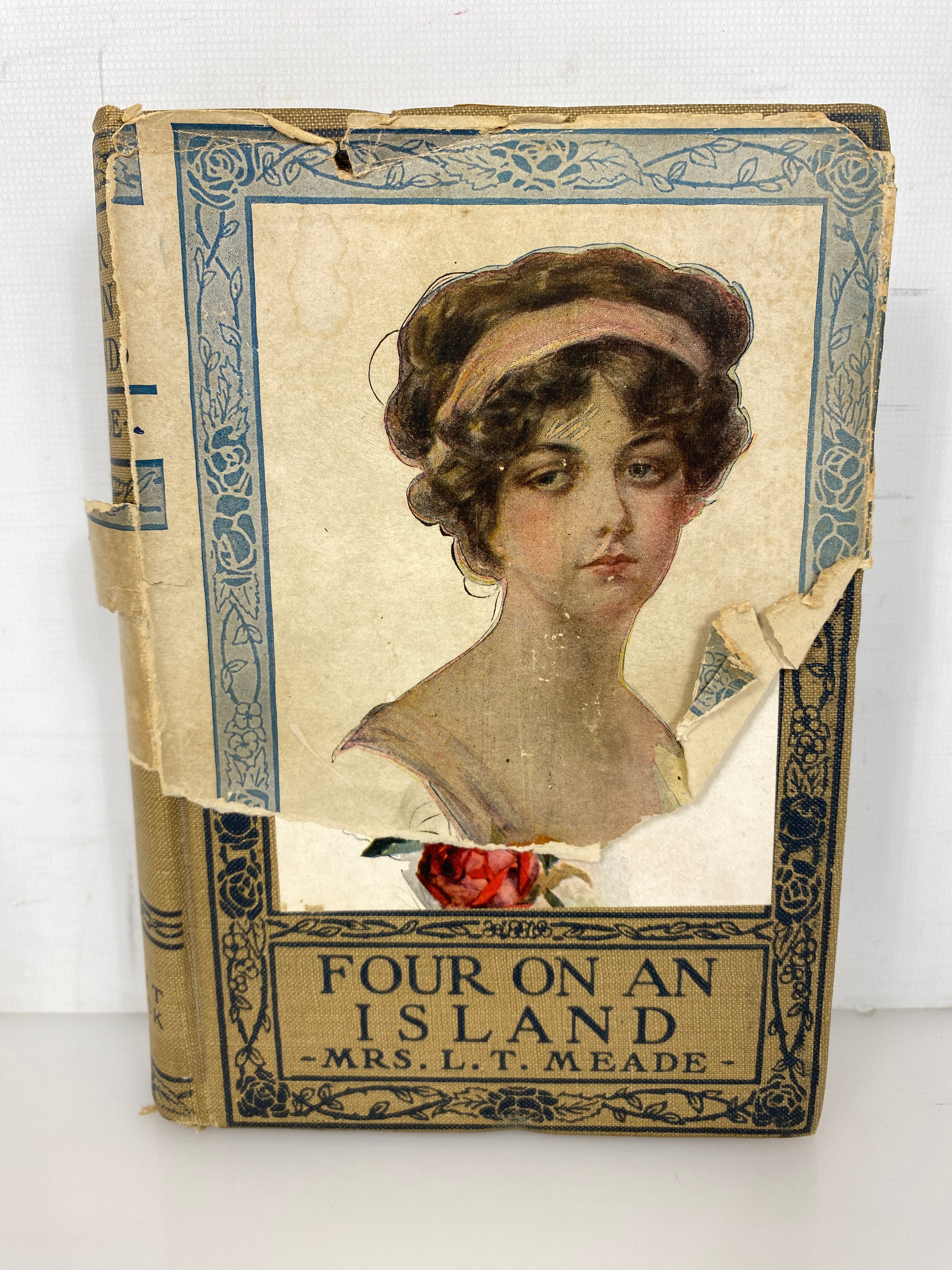 Four on an Island A Book for the Little Folks by Mrs. L.T. Meade Antique HC