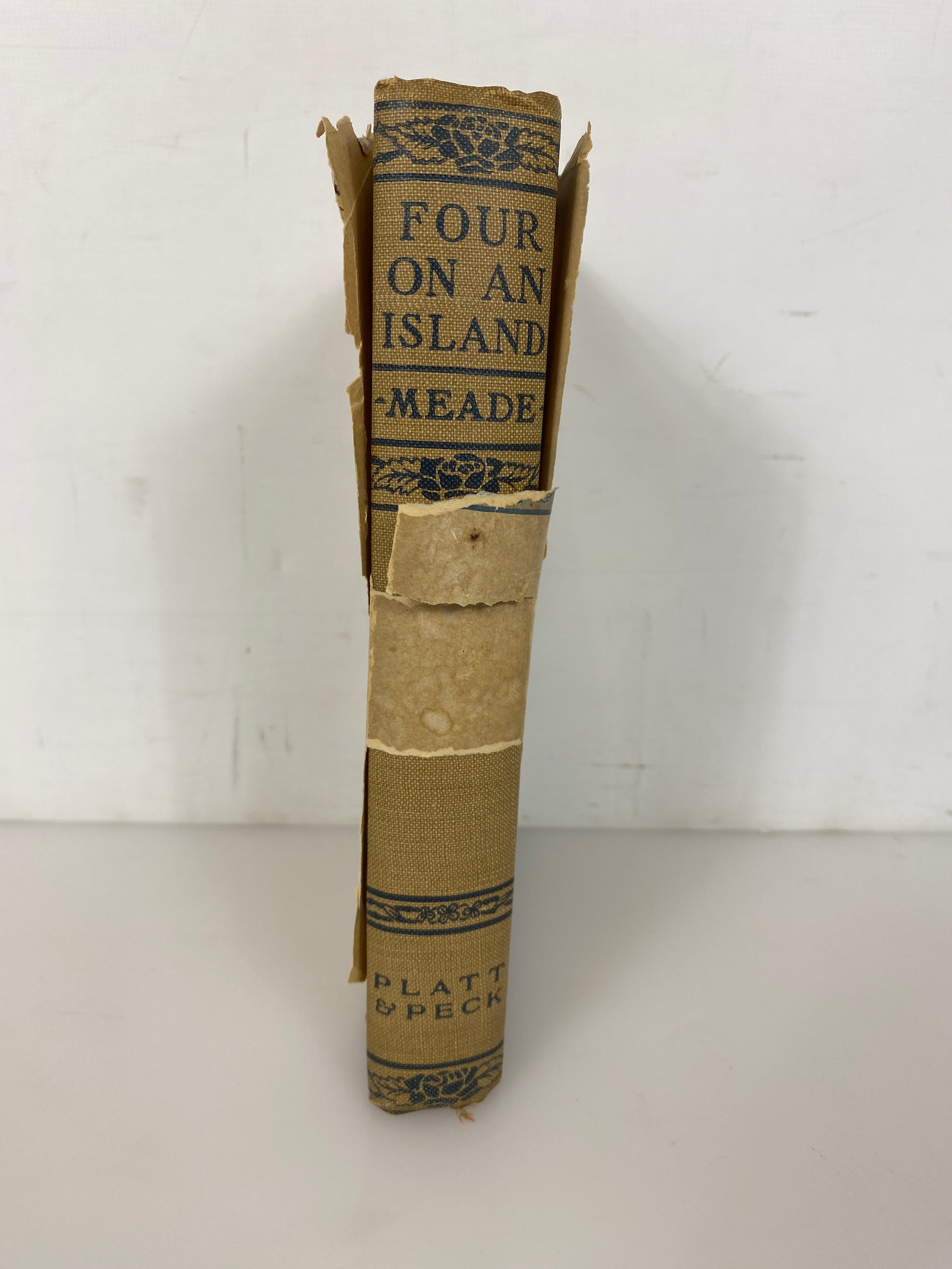 Four on an Island A Book for the Little Folks by Mrs. L.T. Meade Antique HC