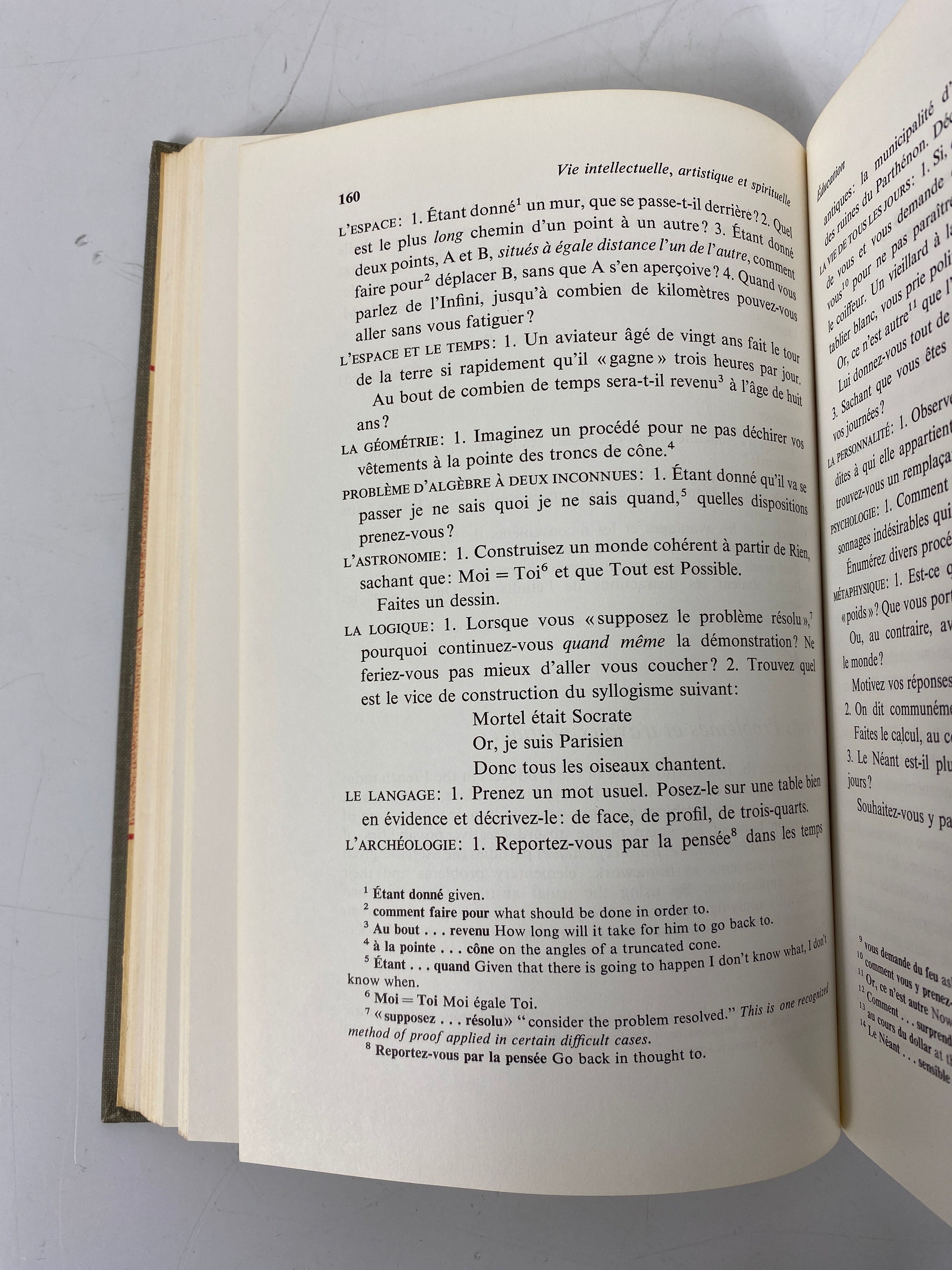 France de Nos Jours by Carlut/Bree 3rd Edition 1968 HC