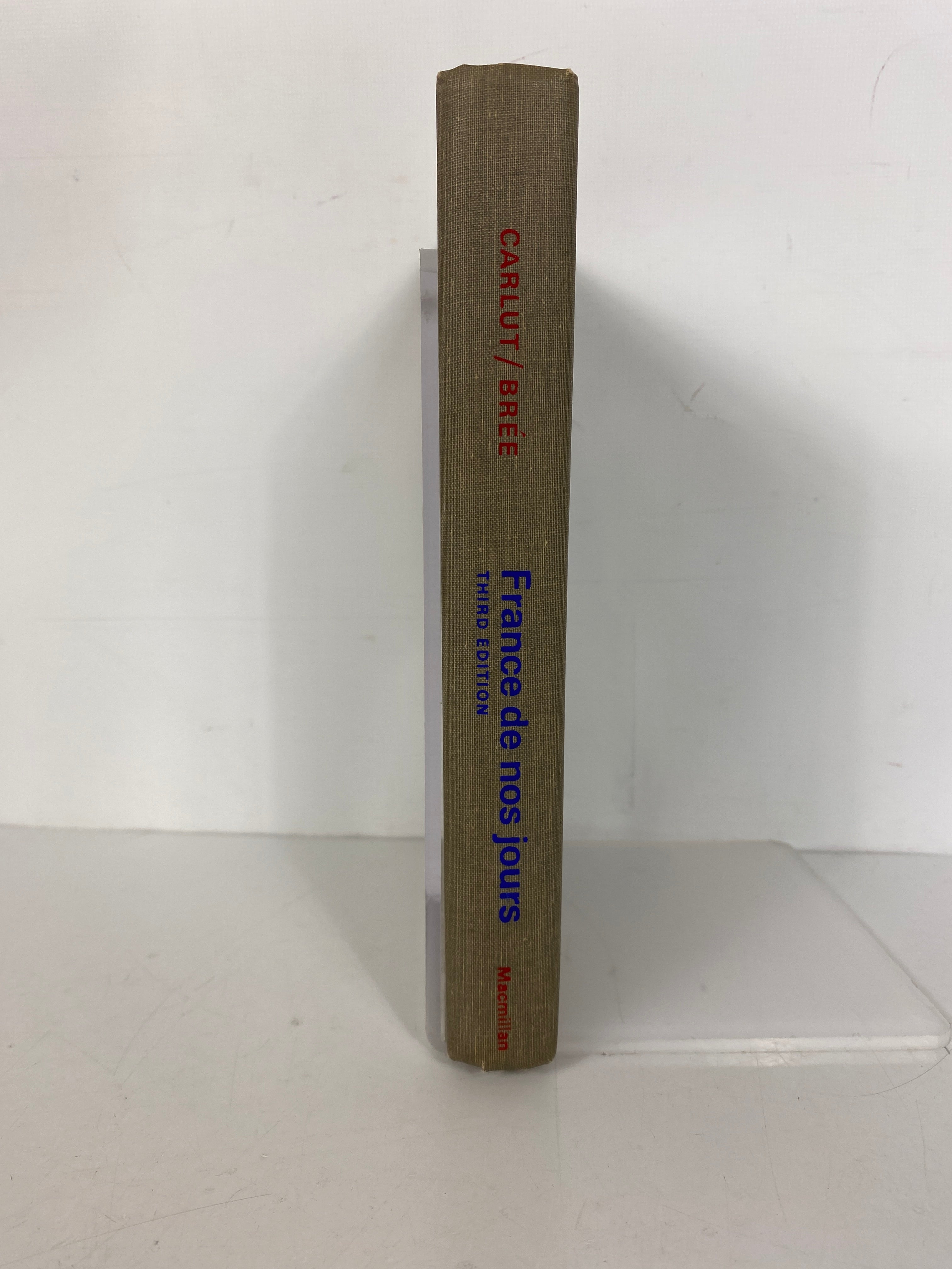 France de Nos Jours by Carlut/Bree 3rd Edition 1968 HC