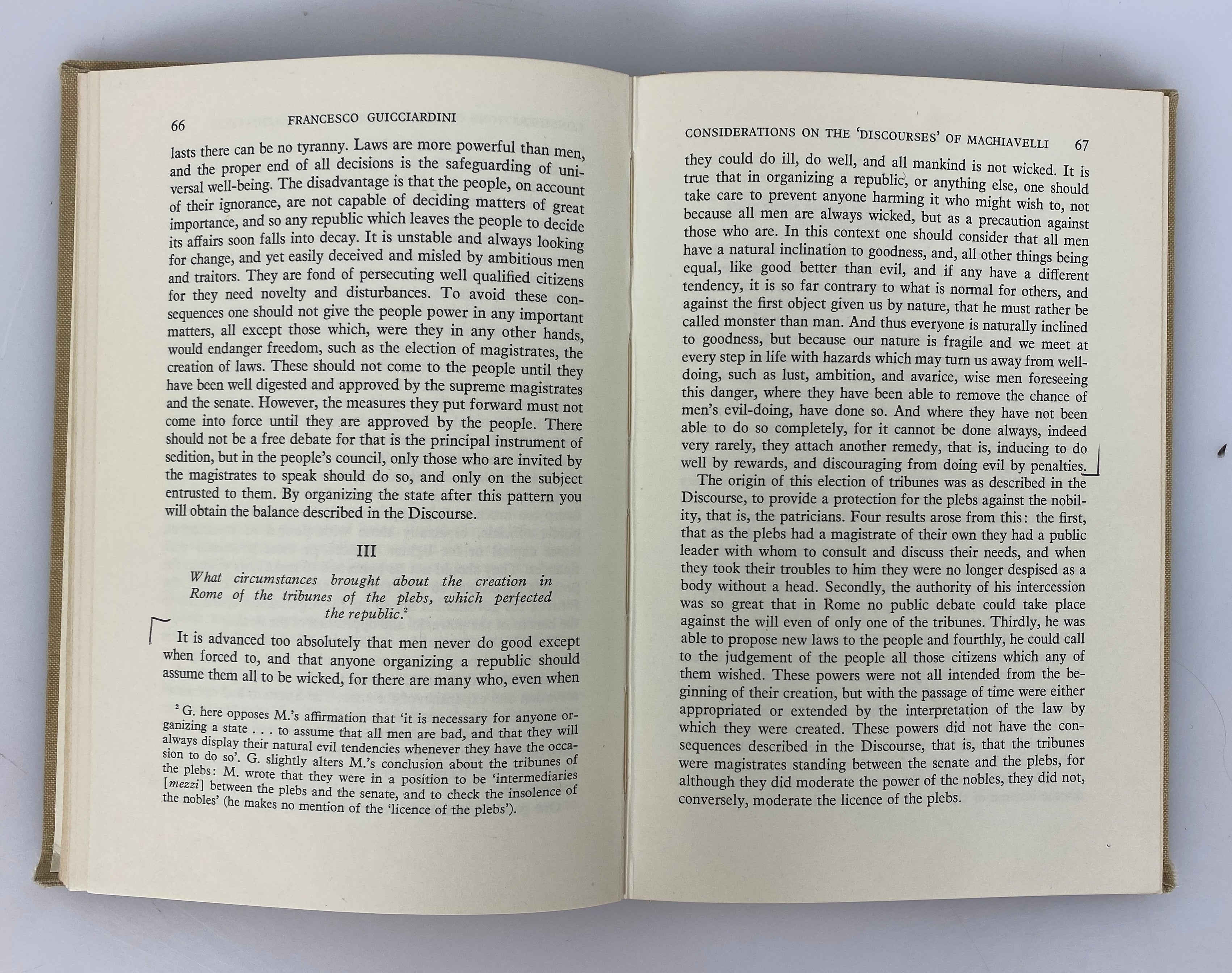 Francesco Guicciardini Selected Writings 1965 Ex-Library HC
