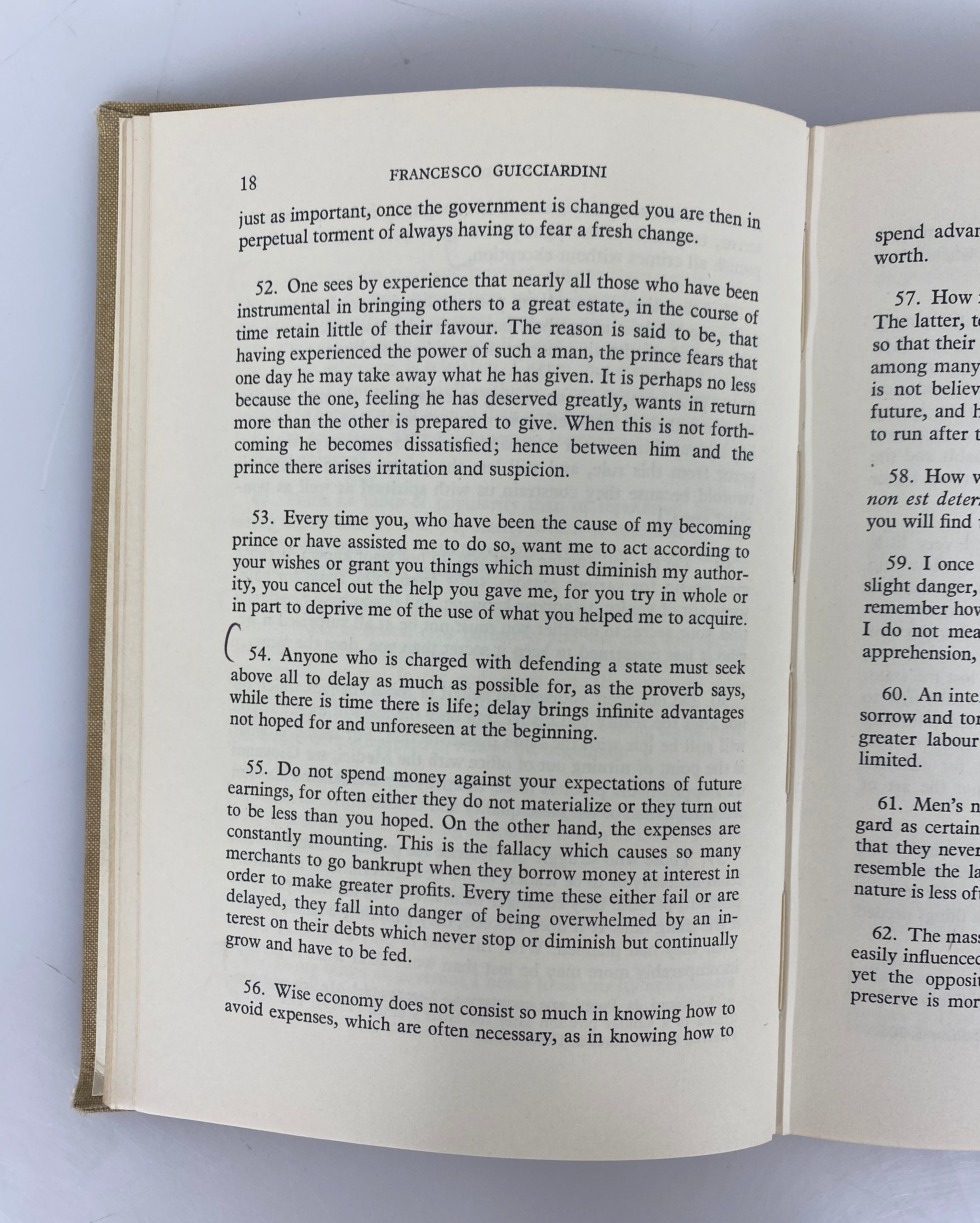 Francesco Guicciardini Selected Writings 1965 Ex-Library HC