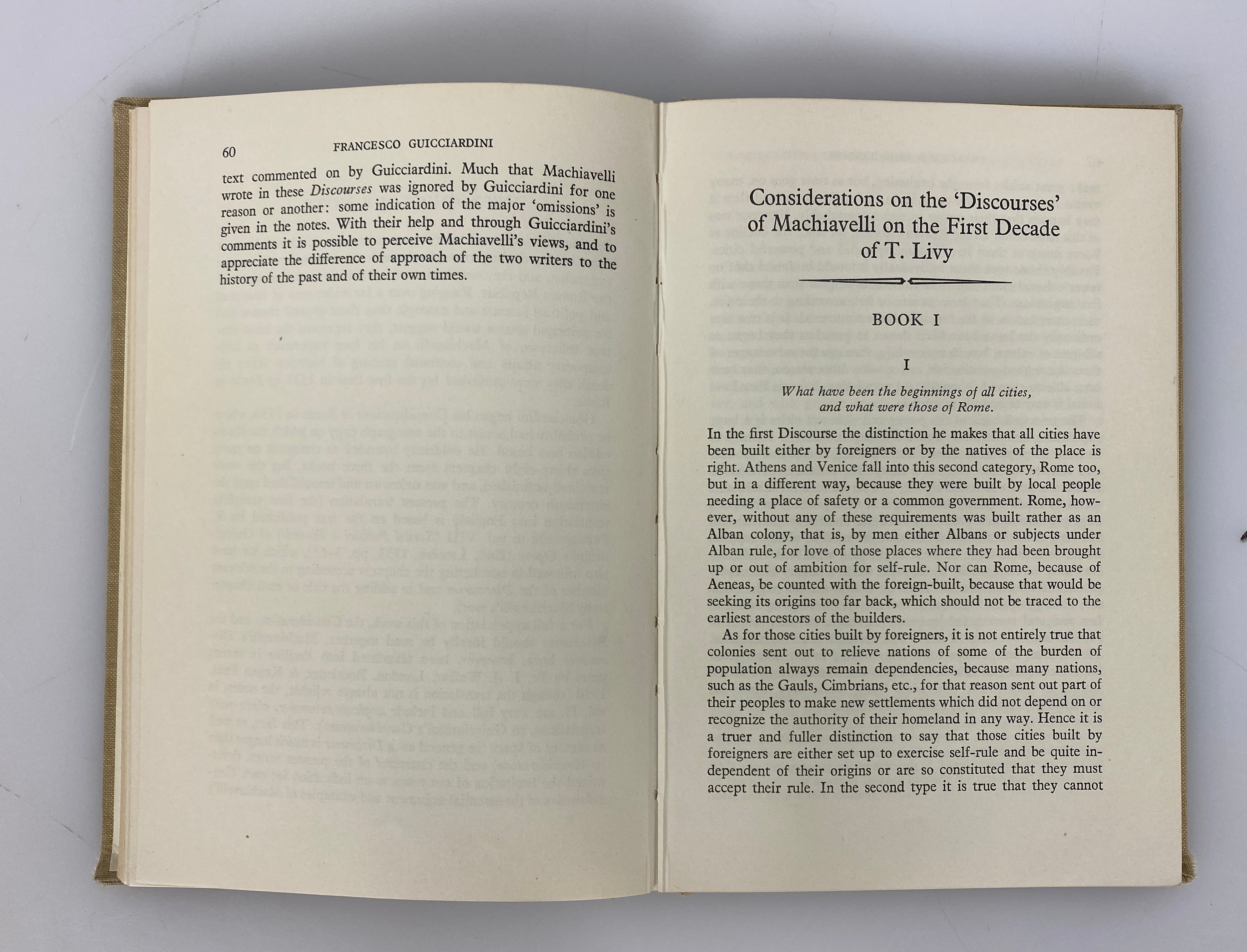 Francesco Guicciardini Selected Writings 1965 Ex-Library HC
