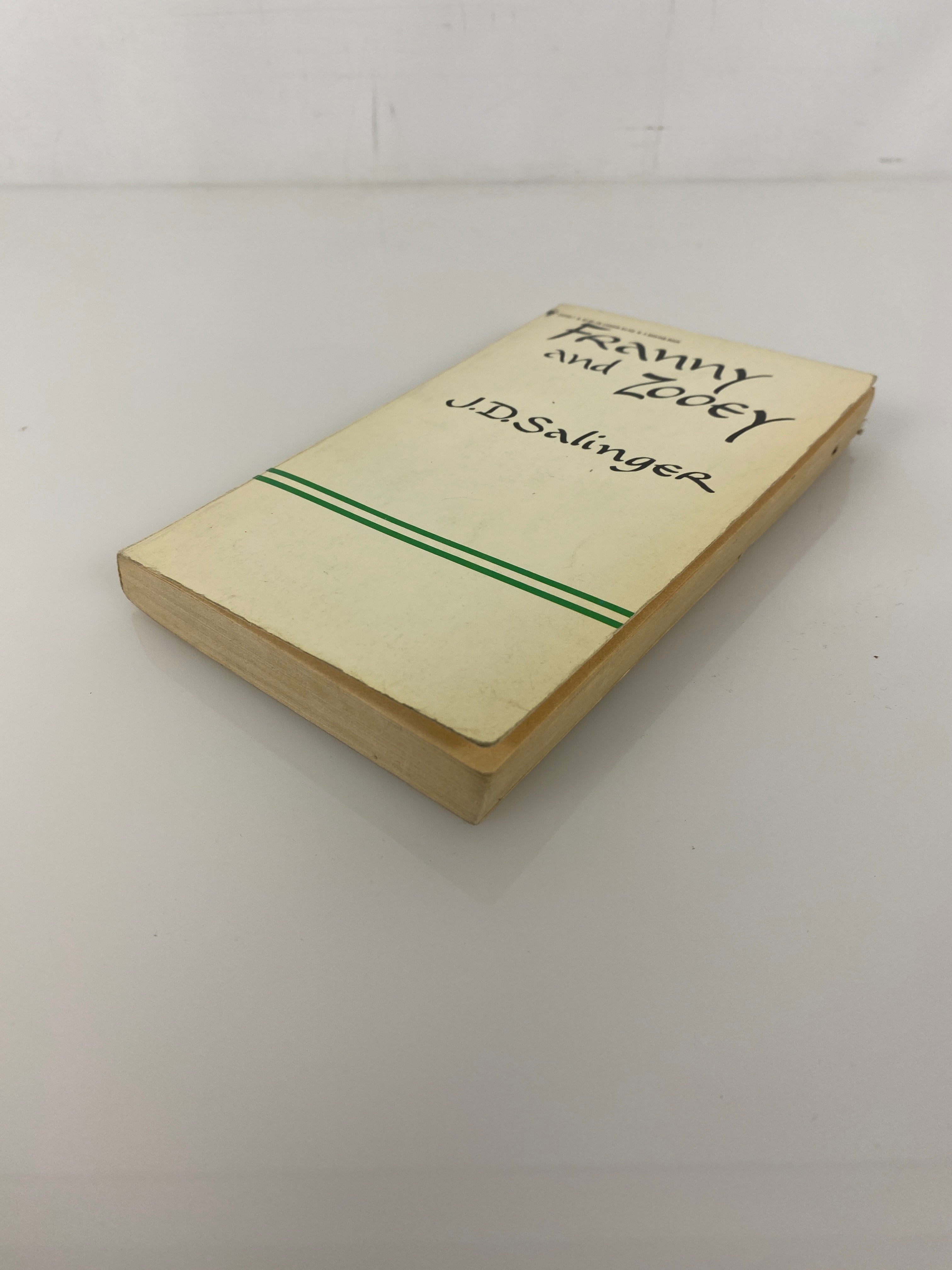 Franny and Zooey JD Salinger Vintage Paperback 1985