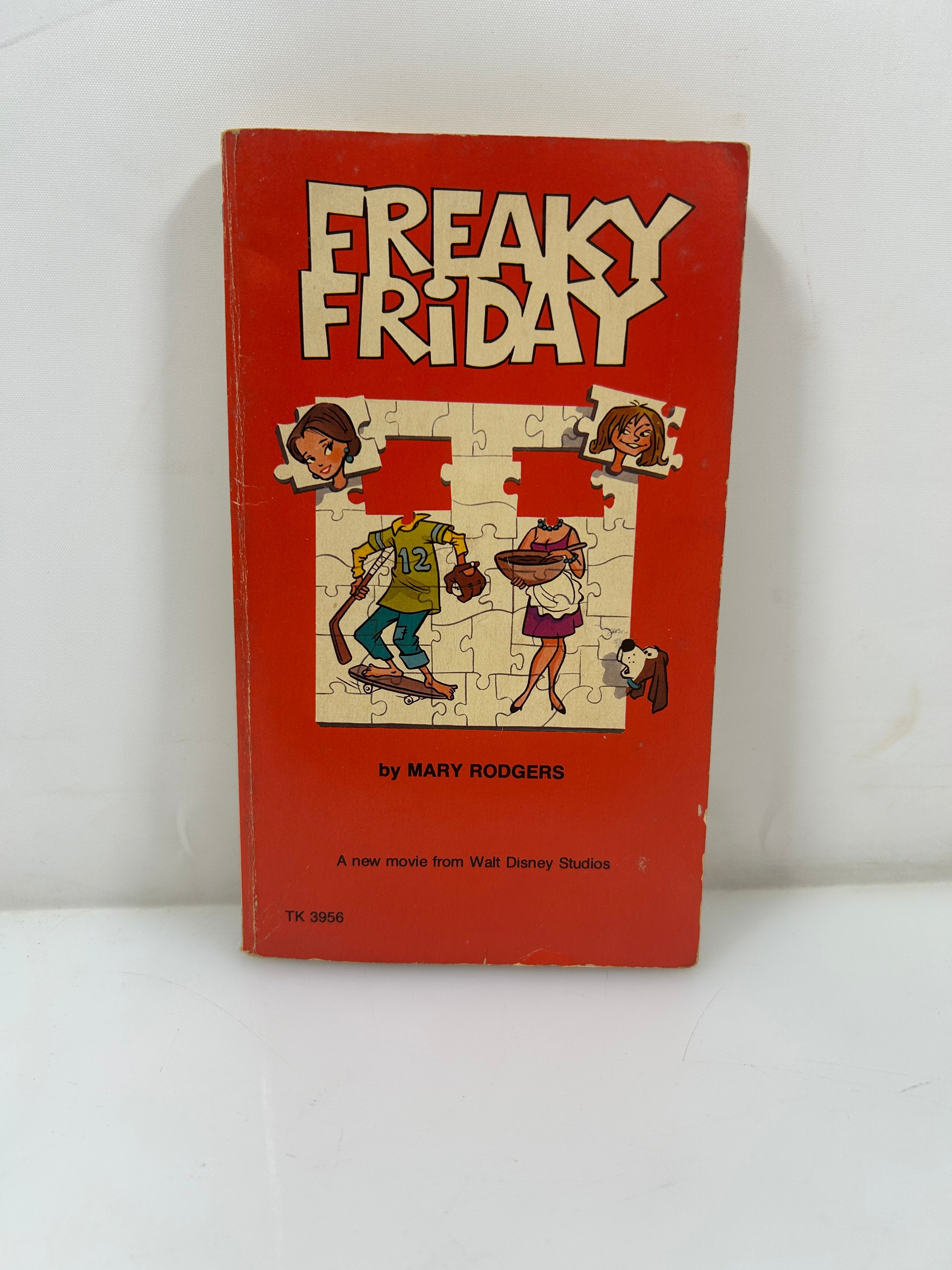 Freaky Friday by Mary Rodgers 1972 Vintage Scholastic PB