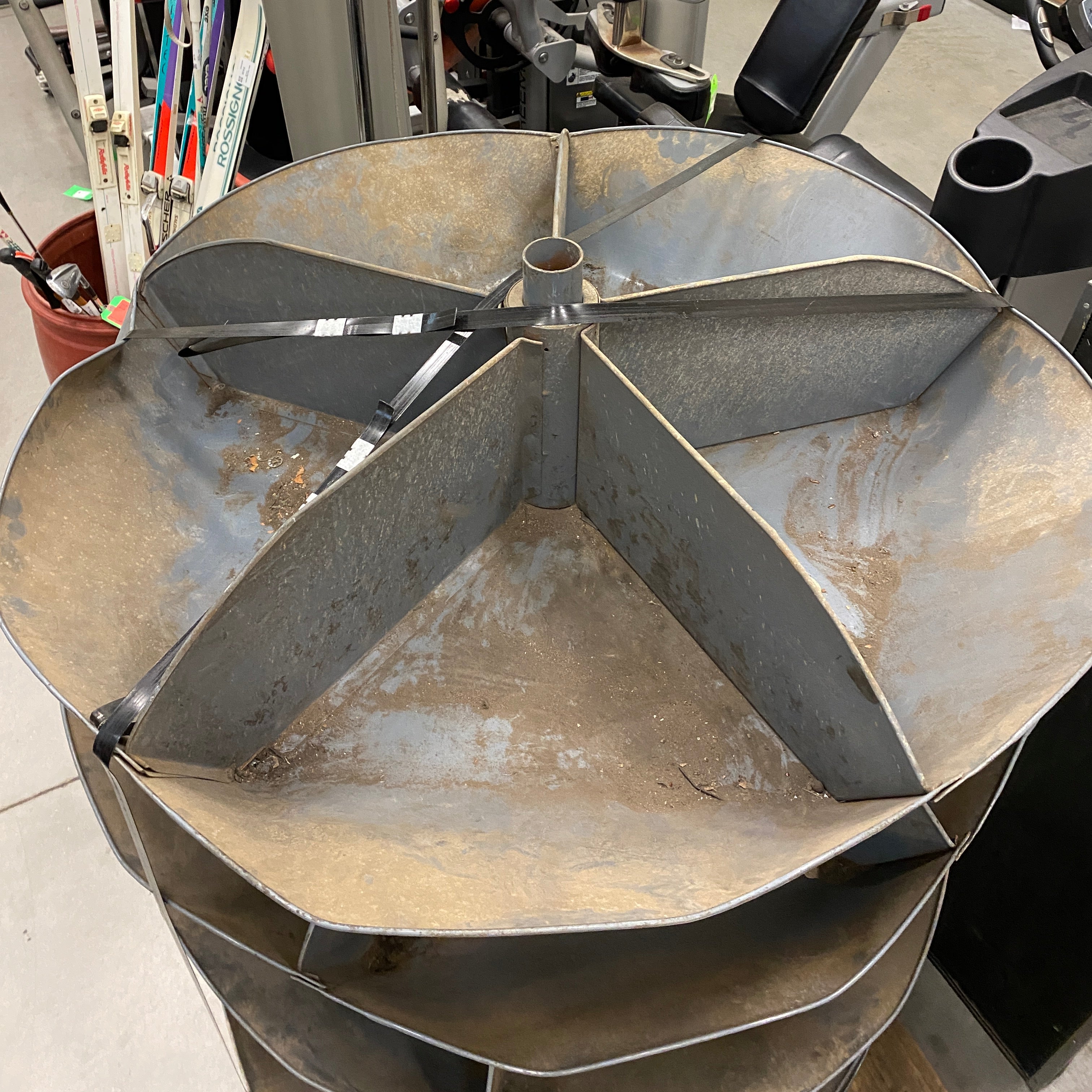 Frick-Gallagher Metal Rotating Parts Bin/Storage