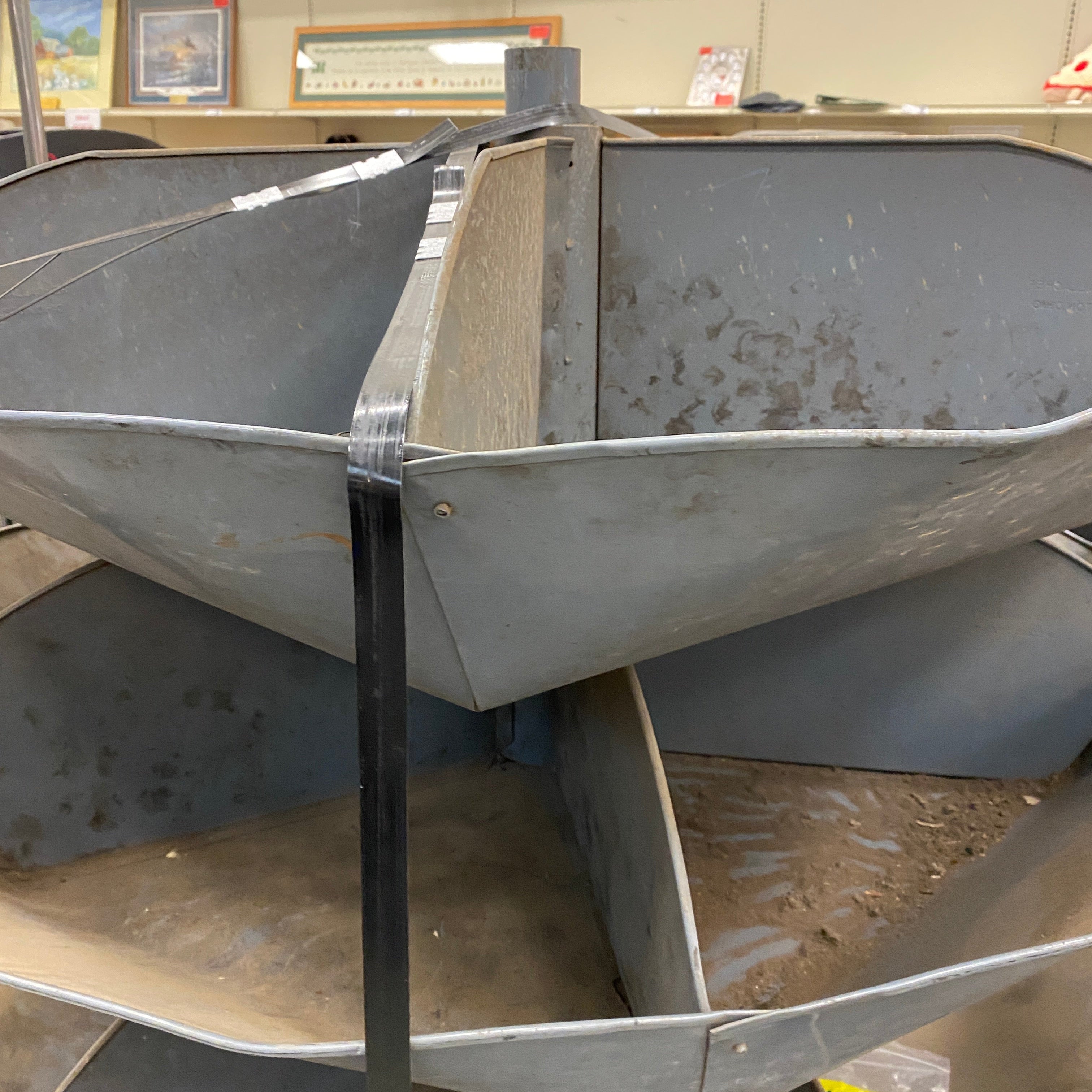 Frick-Gallagher Metal Rotating Parts Bin/Storage