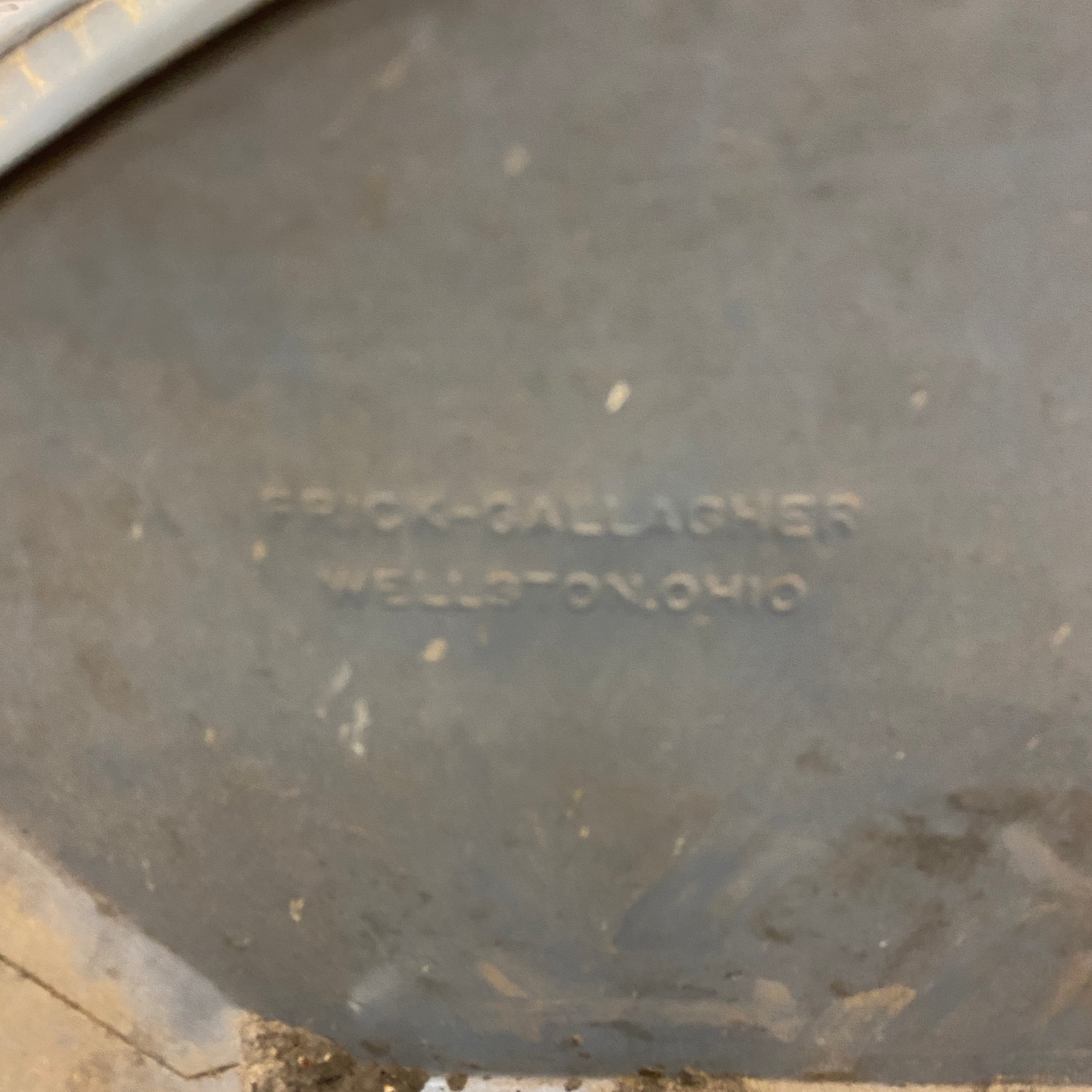 Frick-Gallagher Metal Rotating Parts Bin/Storage