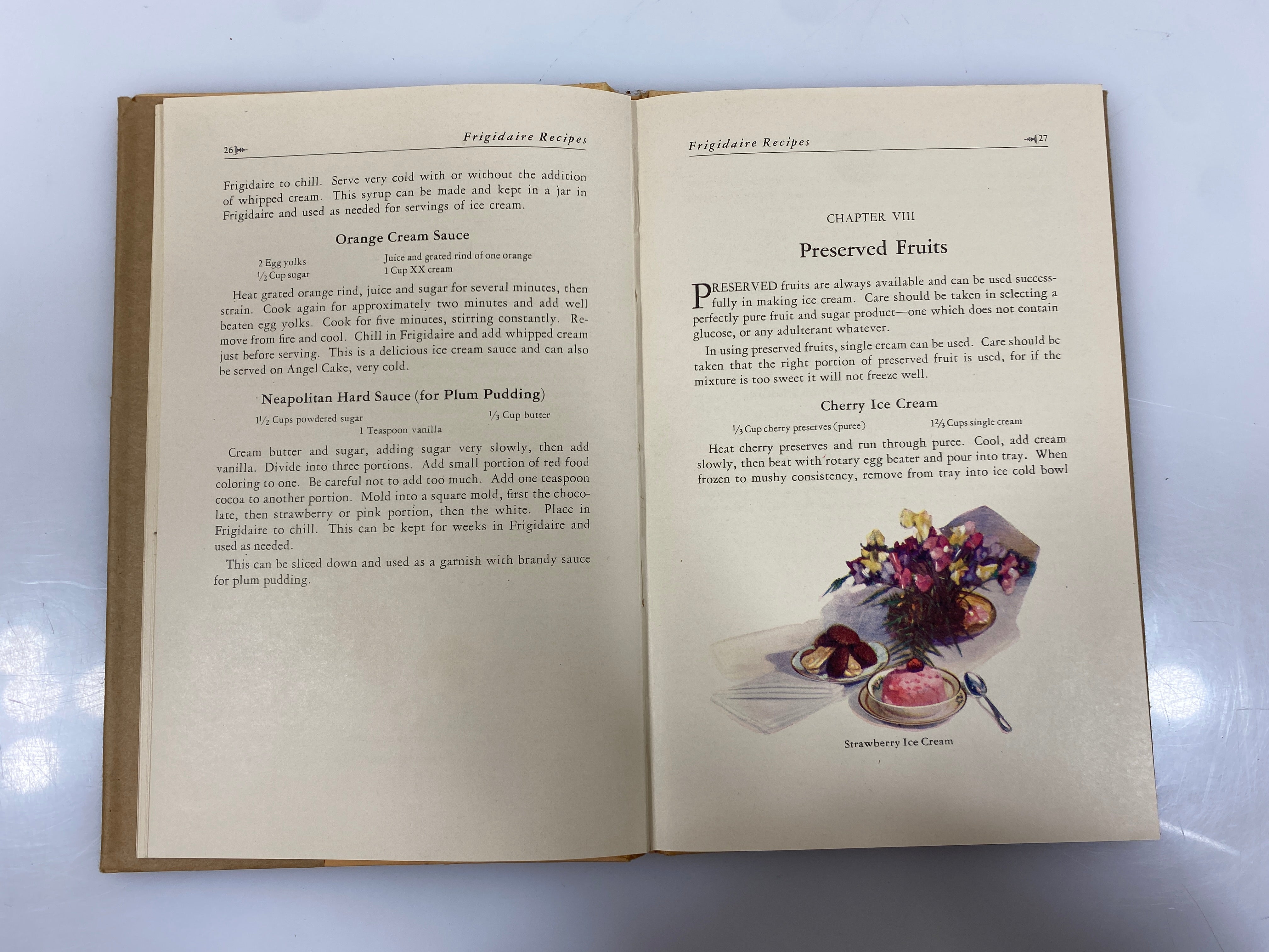 Frigidaire Recipes Frigidaire Corporation 1928 HCDJ