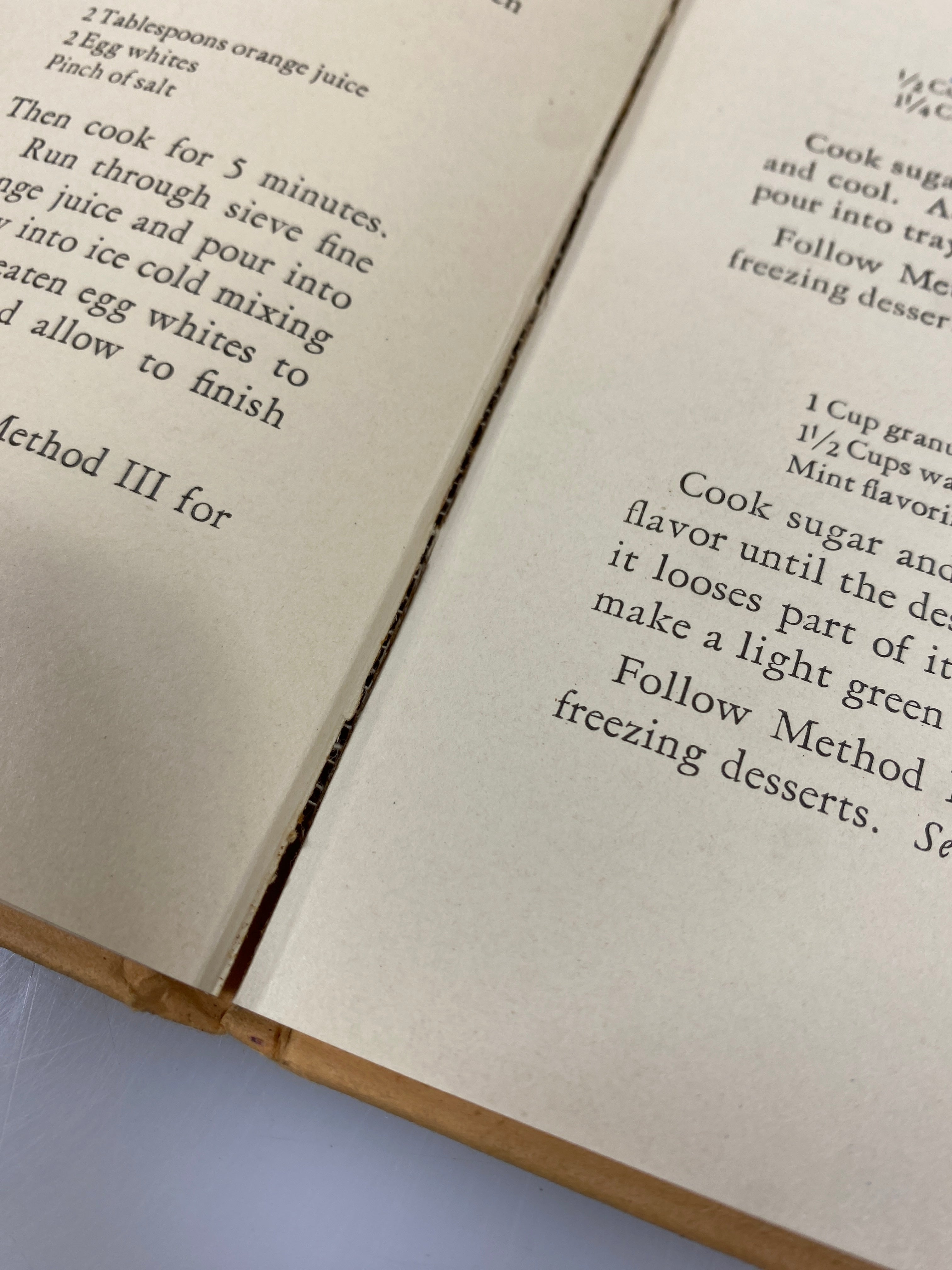 Frigidaire Recipes Frigidaire Corporation 1928 HCDJ