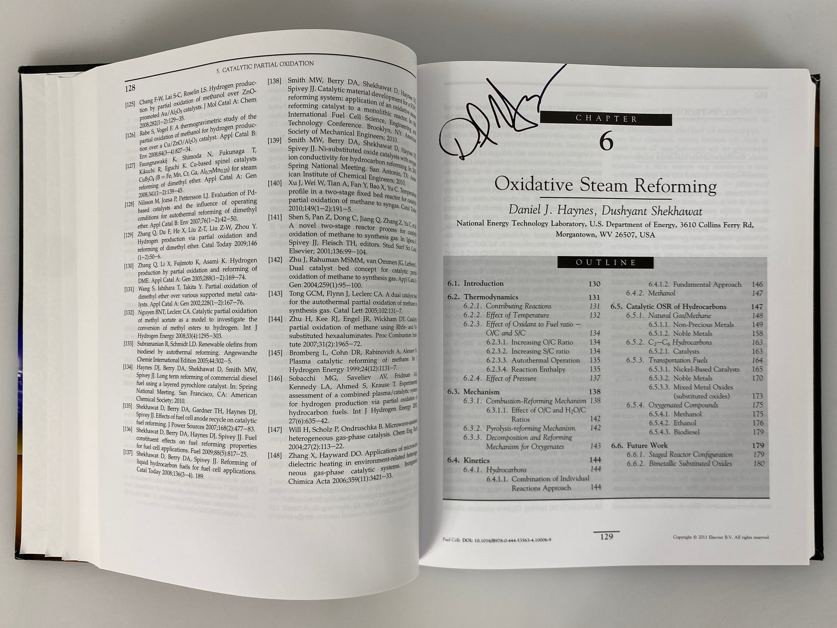 Fuel Cells: Technologies for Fuel Processing Signed by All Authors 1st Ed HC