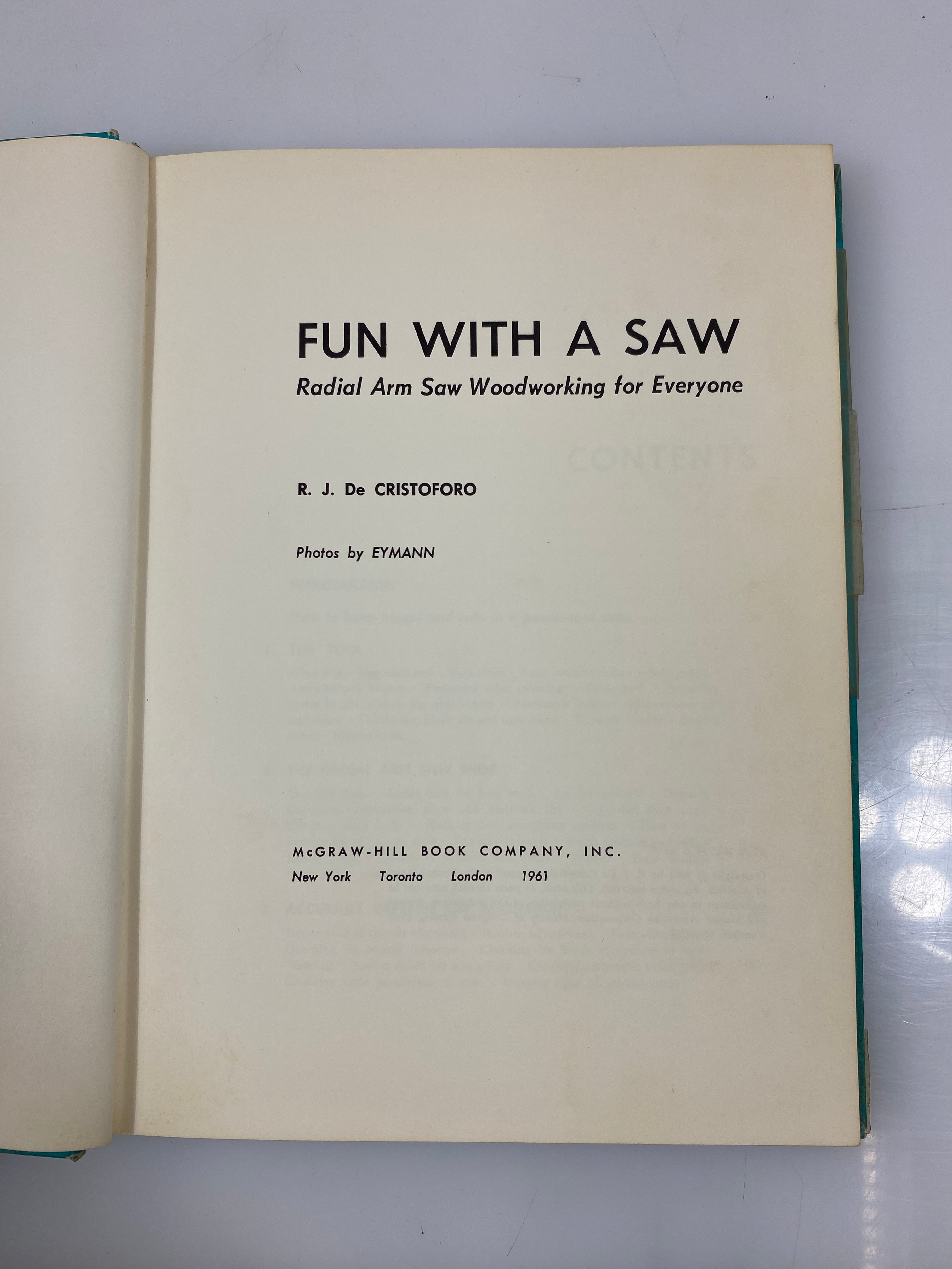 Fun With a Saw by Cristoforo 1961 HCDJ