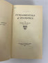 Fundamentals of Statistics by Truman Lee Kelley 1947 Ex-Library HC