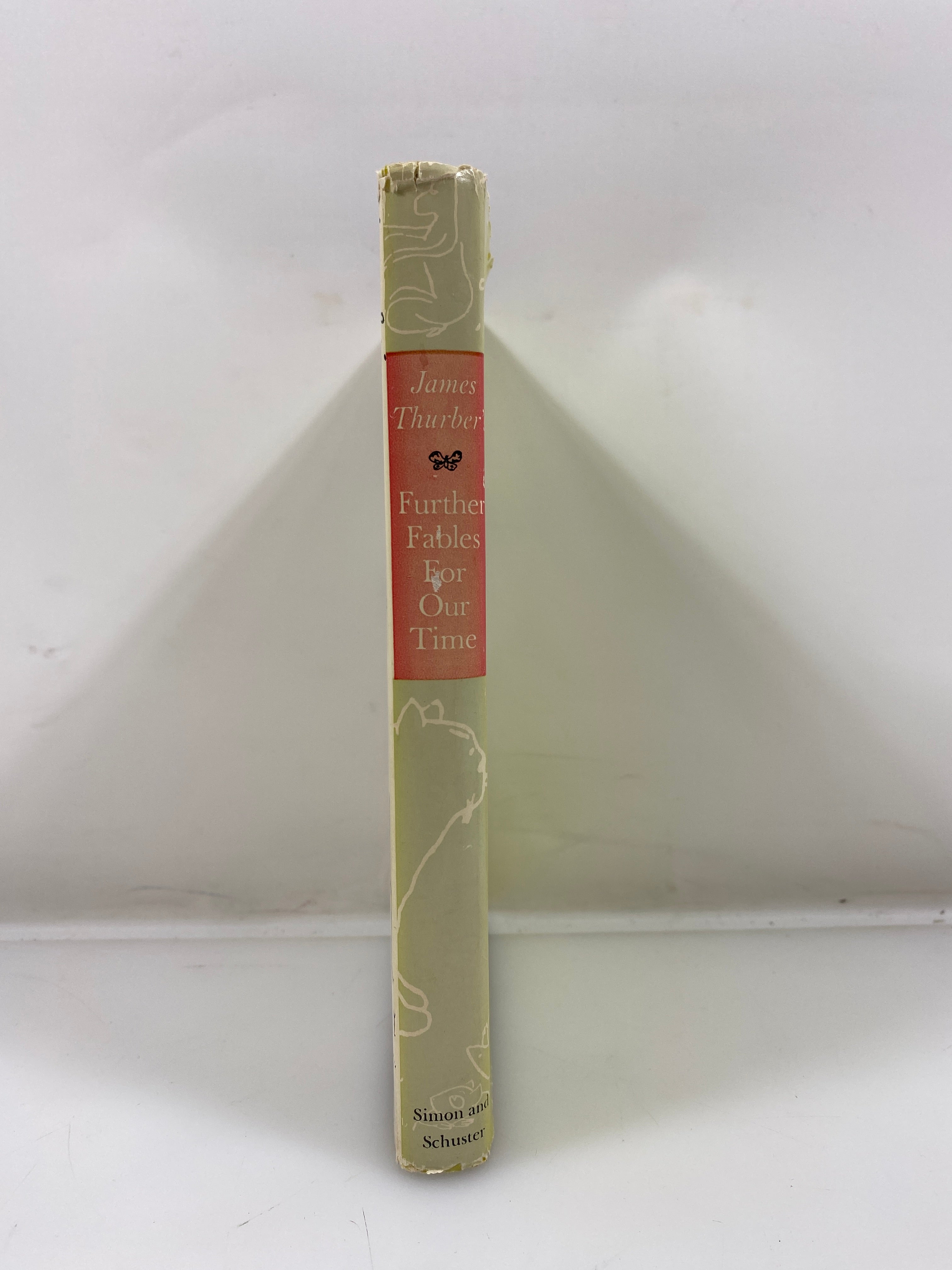 Further Fables of Our Time by Thurber 3rd Print 1956 HCDJ