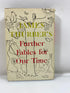 Further Fables of Our Time by Thurber 3rd Print 1956 HCDJ