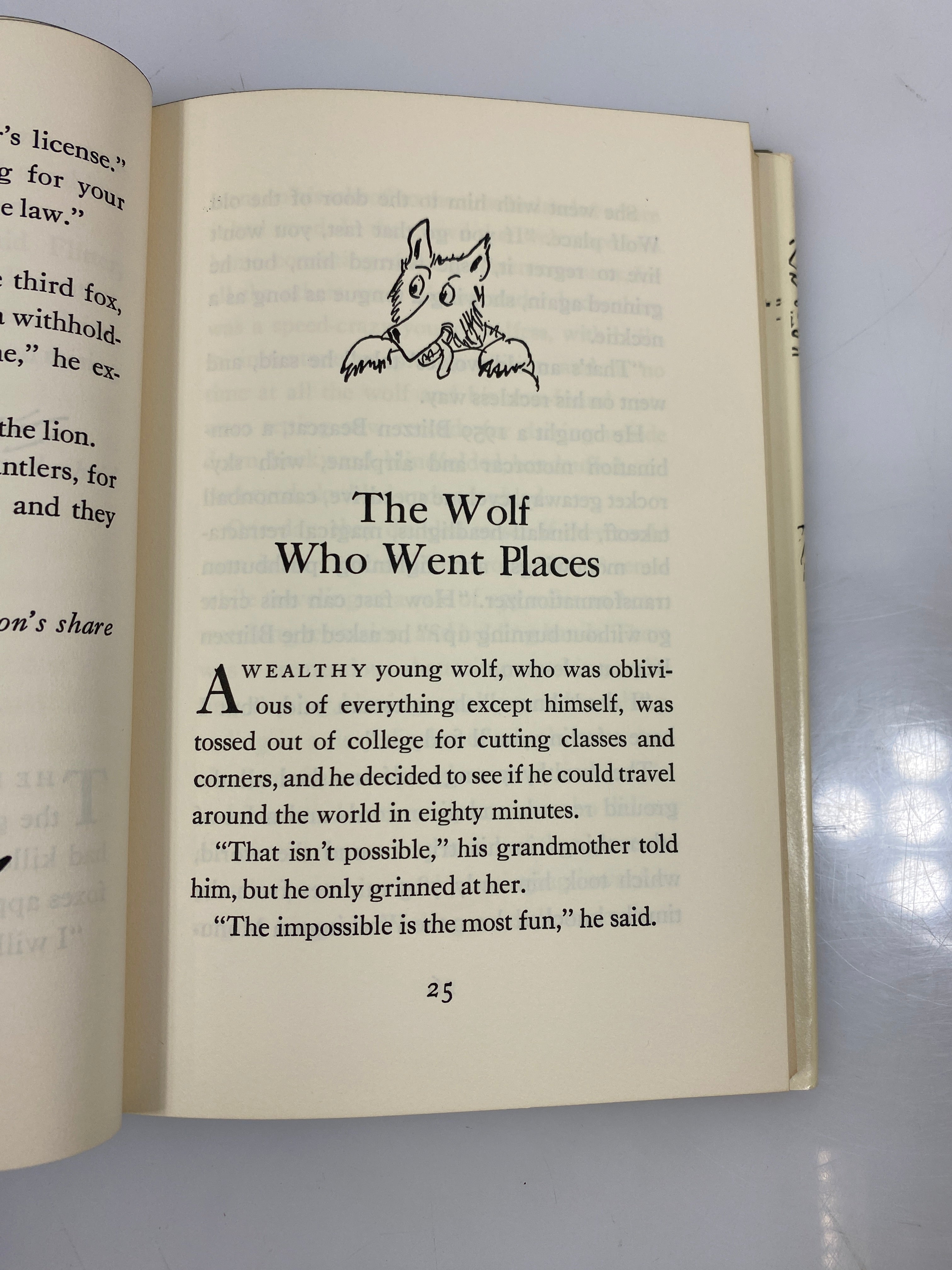 Further Fables of Our Time by Thurber 3rd Print 1956 HCDJ
