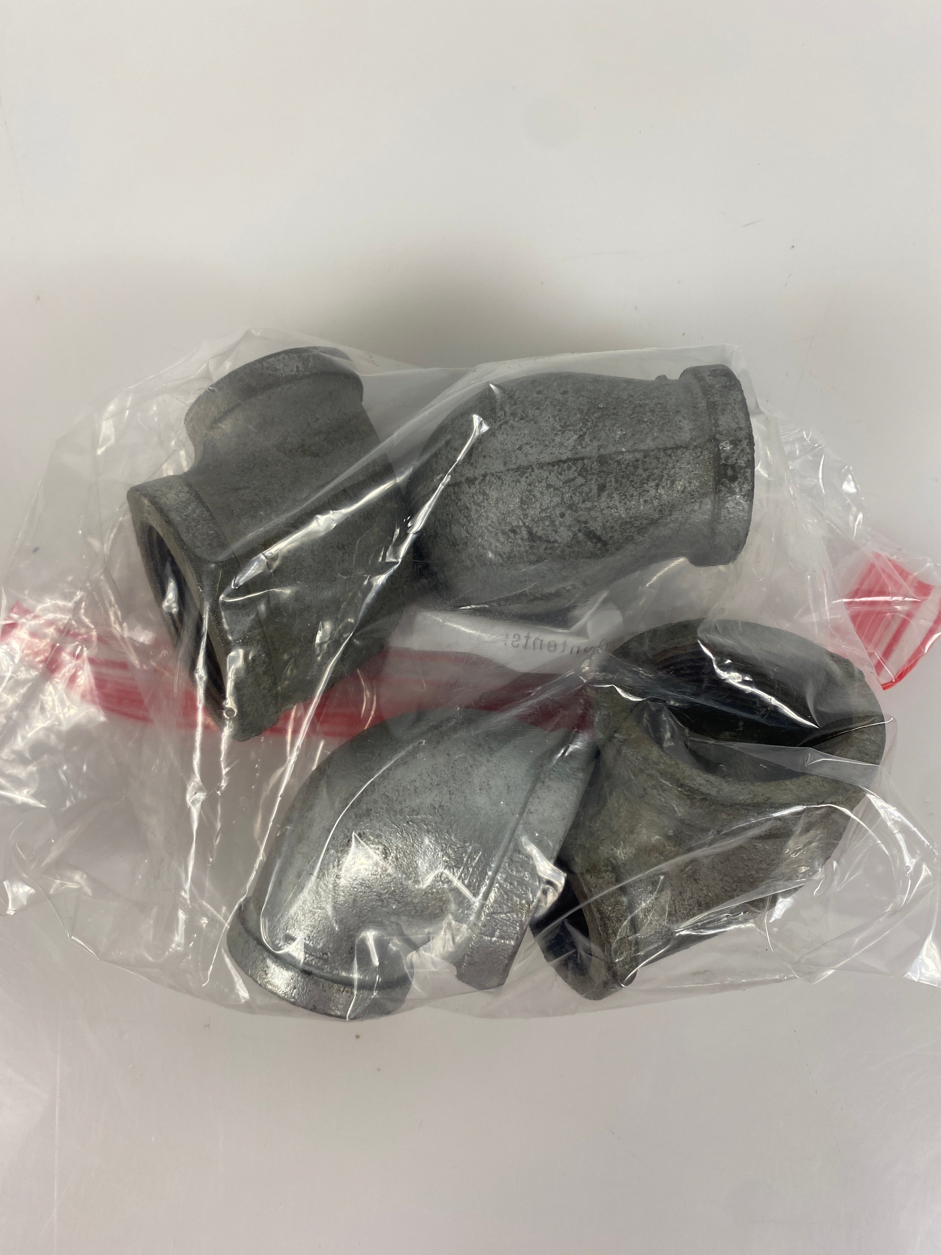 Galvanized 90 Degree Elbow 1 1/2" x 1 Pack of 4