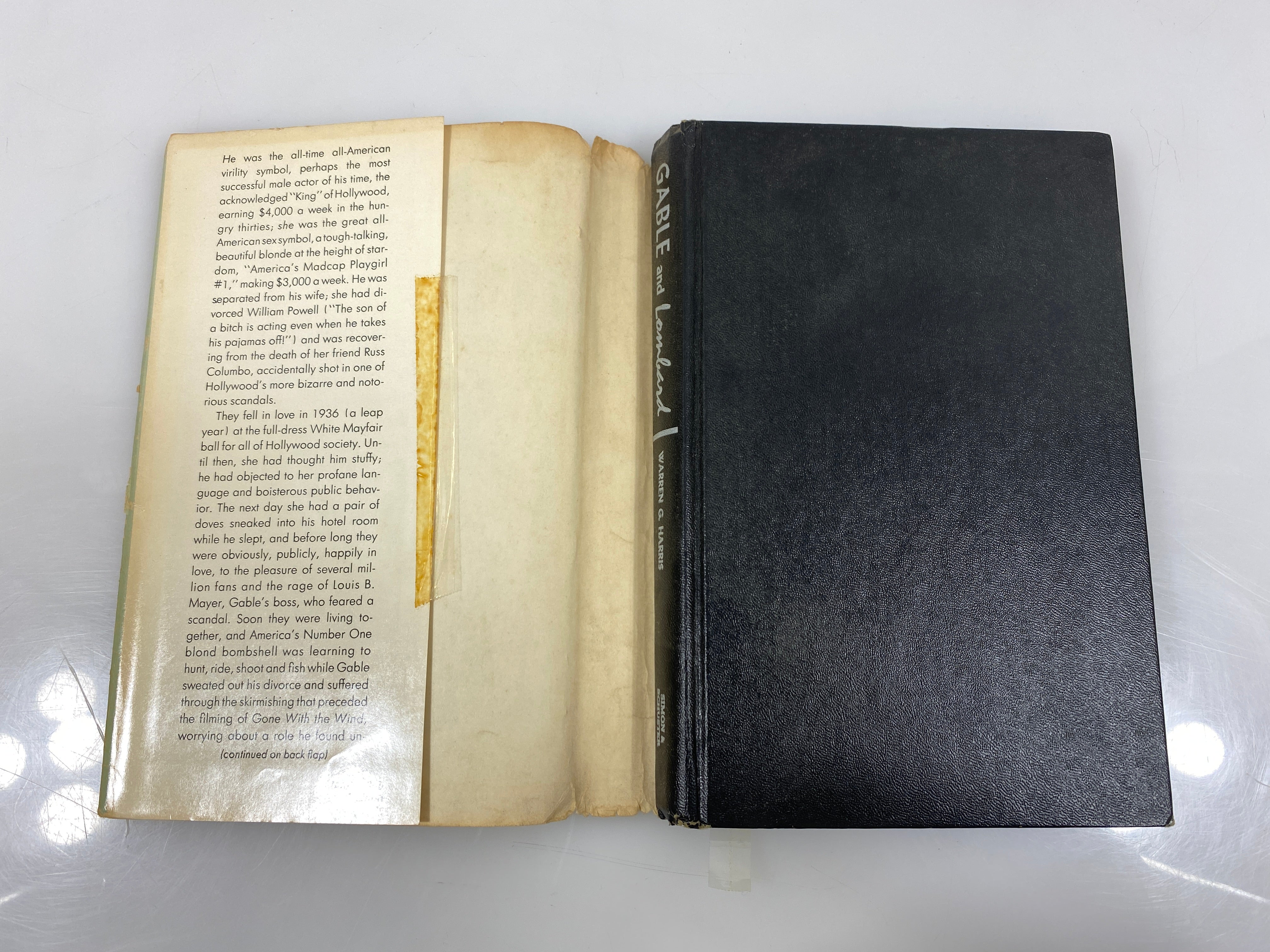 Gamble and Lombard by Warren G. Harris 1974 HCDJ