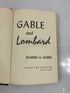 Gamble and Lombard by Warren G. Harris 1974 HCDJ