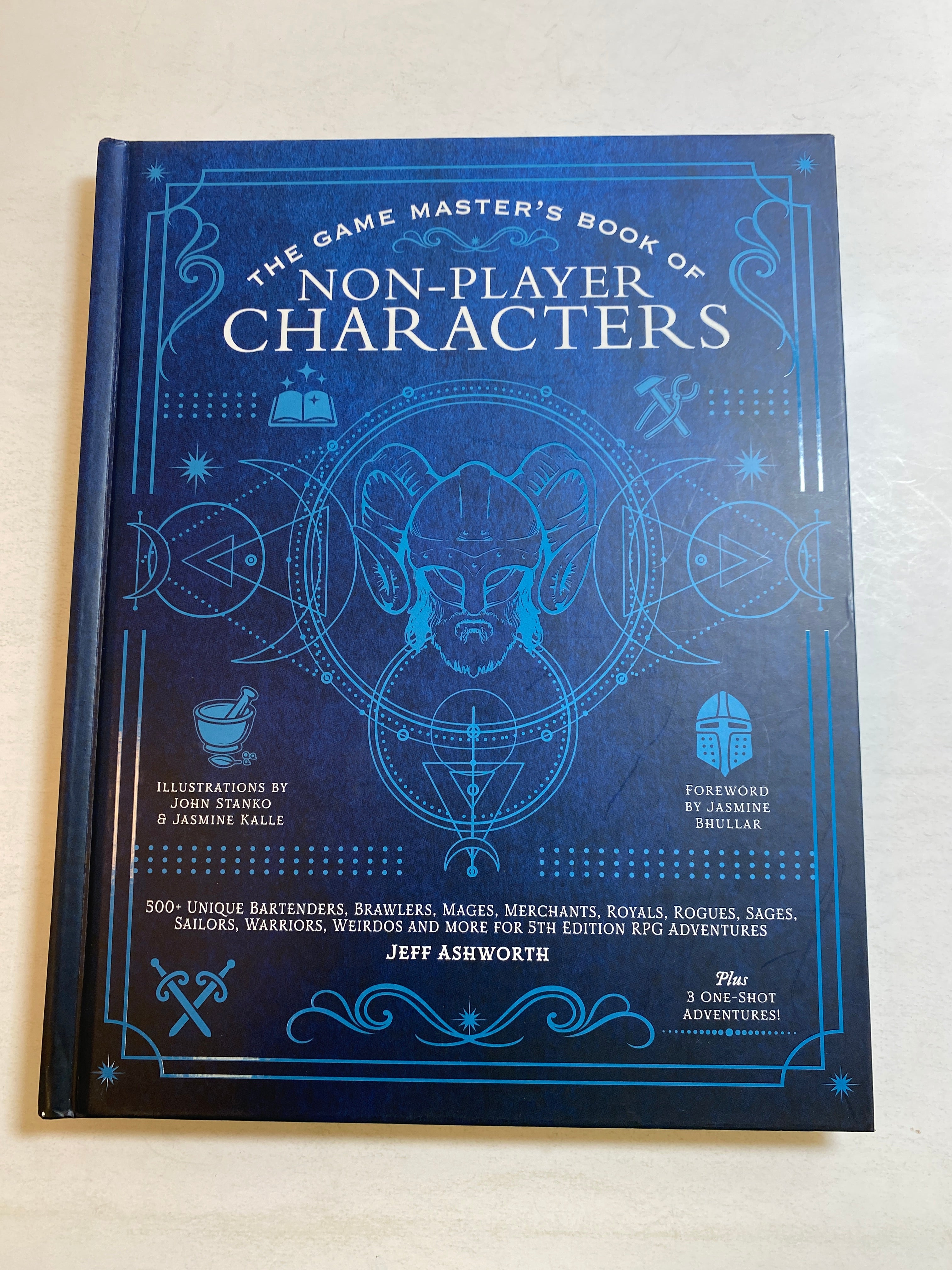 Game Master Book of Non Player Characters Jeff Ashworth HC