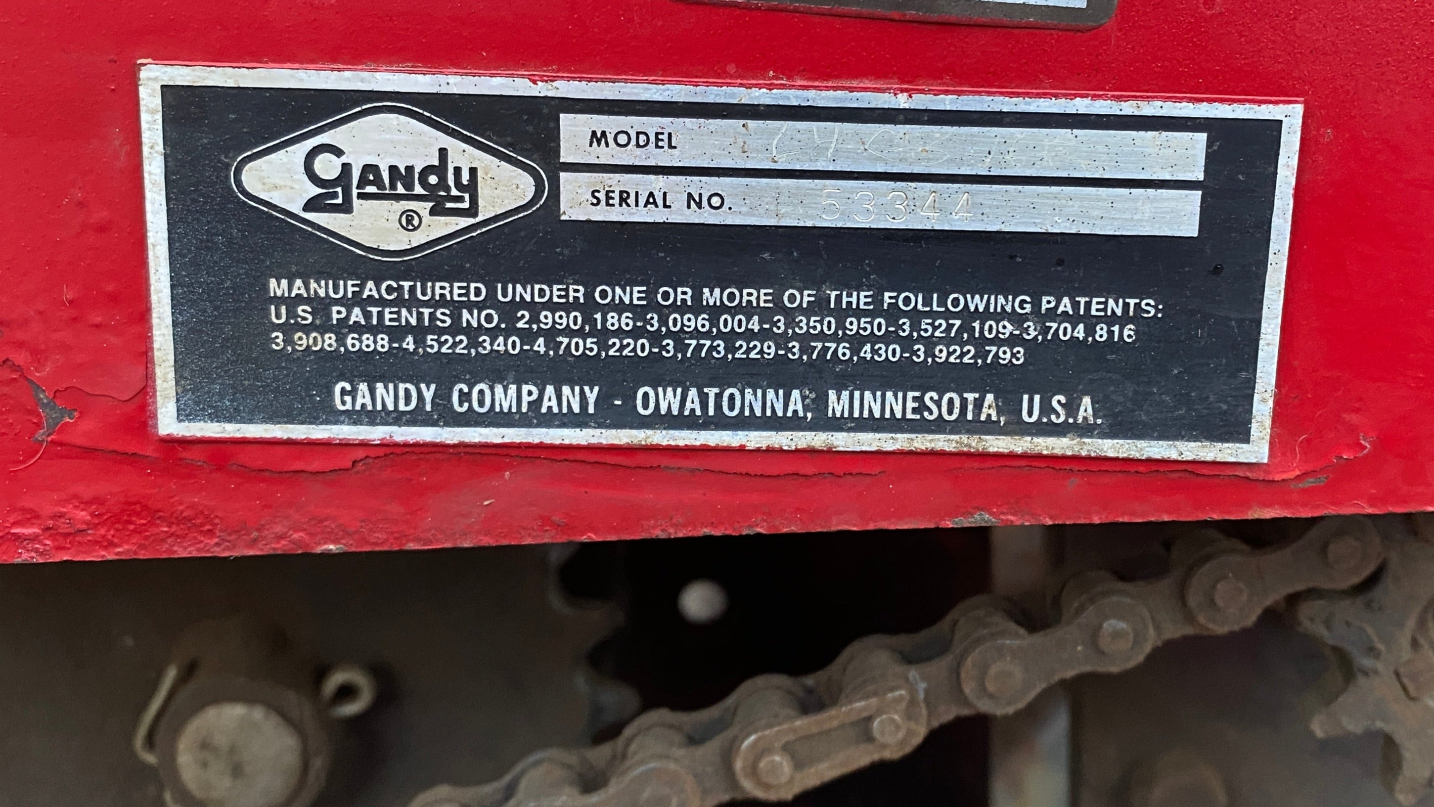 Gandy #53344 Industrial Tow Seeder