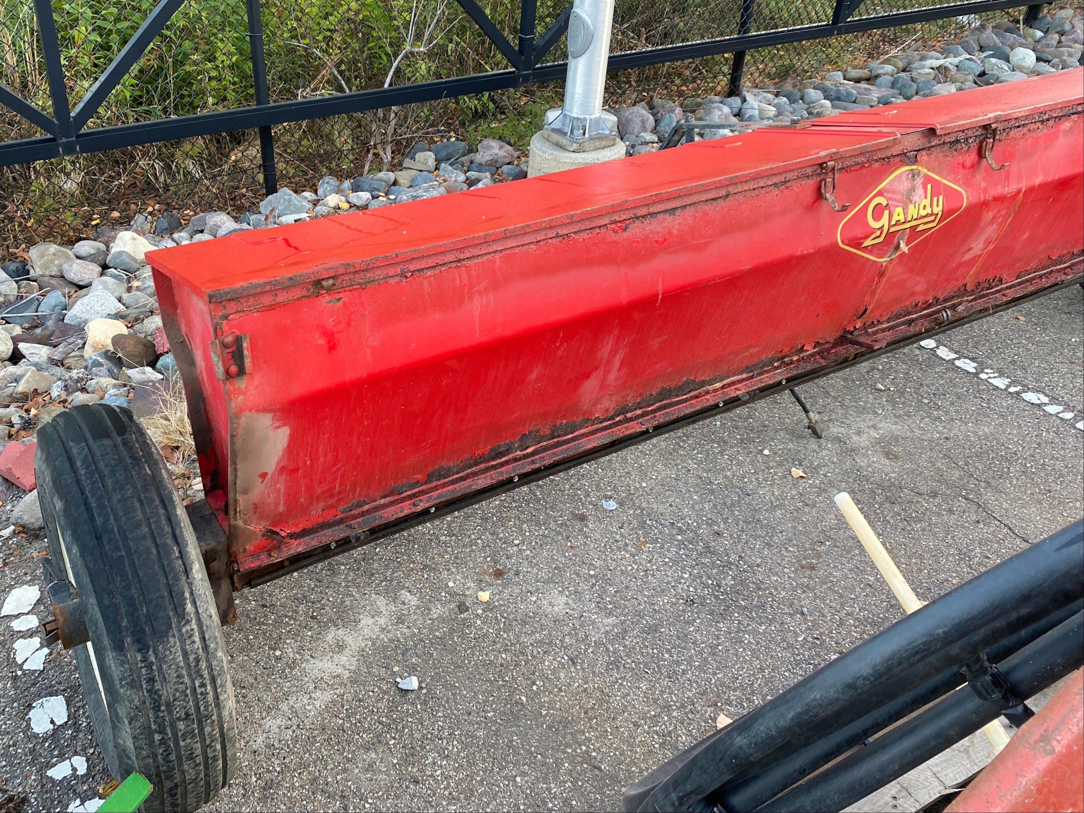 Gandy Drop Seeder w/ Tow Hitch