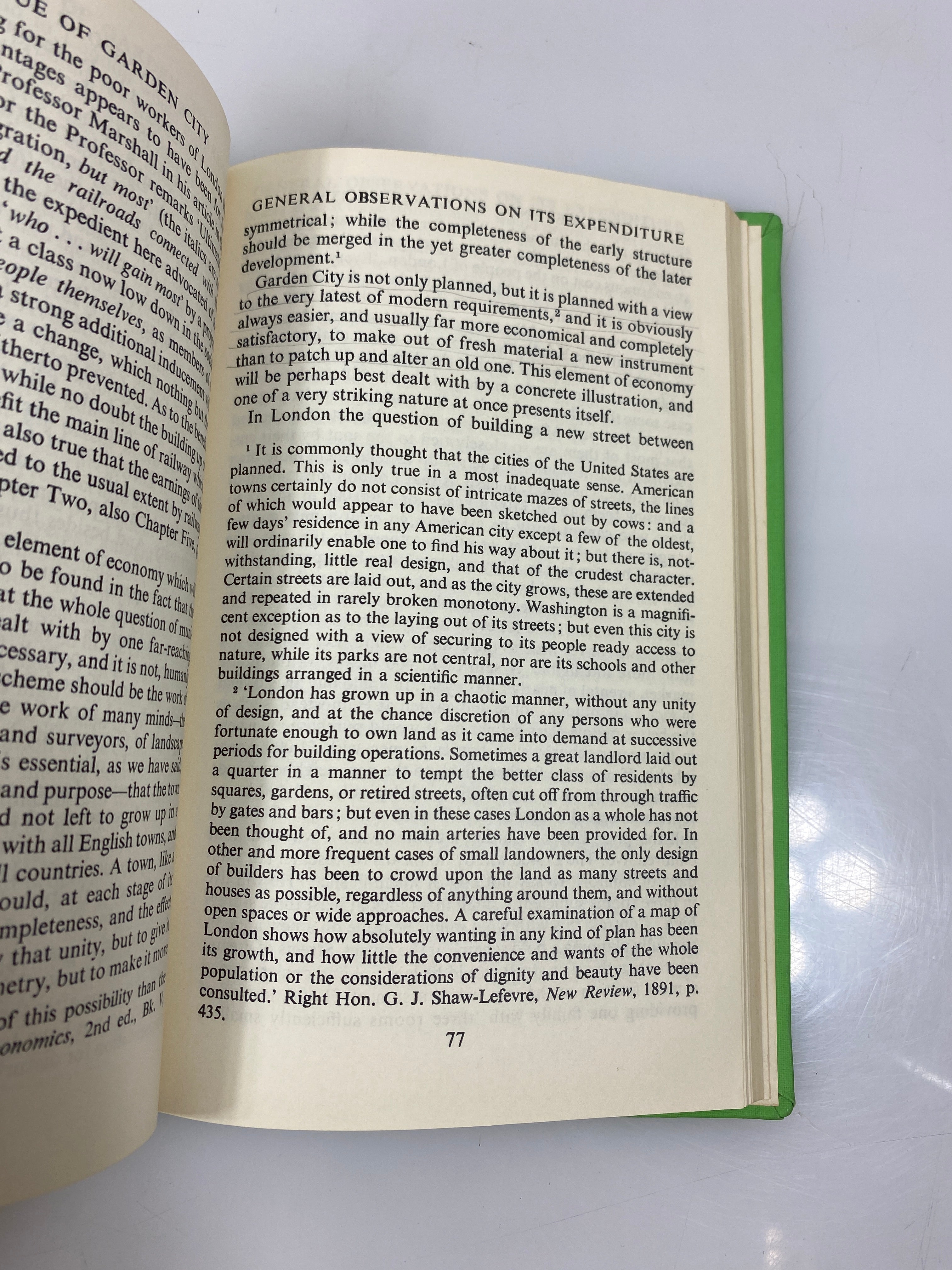 Garden Cities of To-Morrow by Howard MIT Press Ex-library 1966 HC