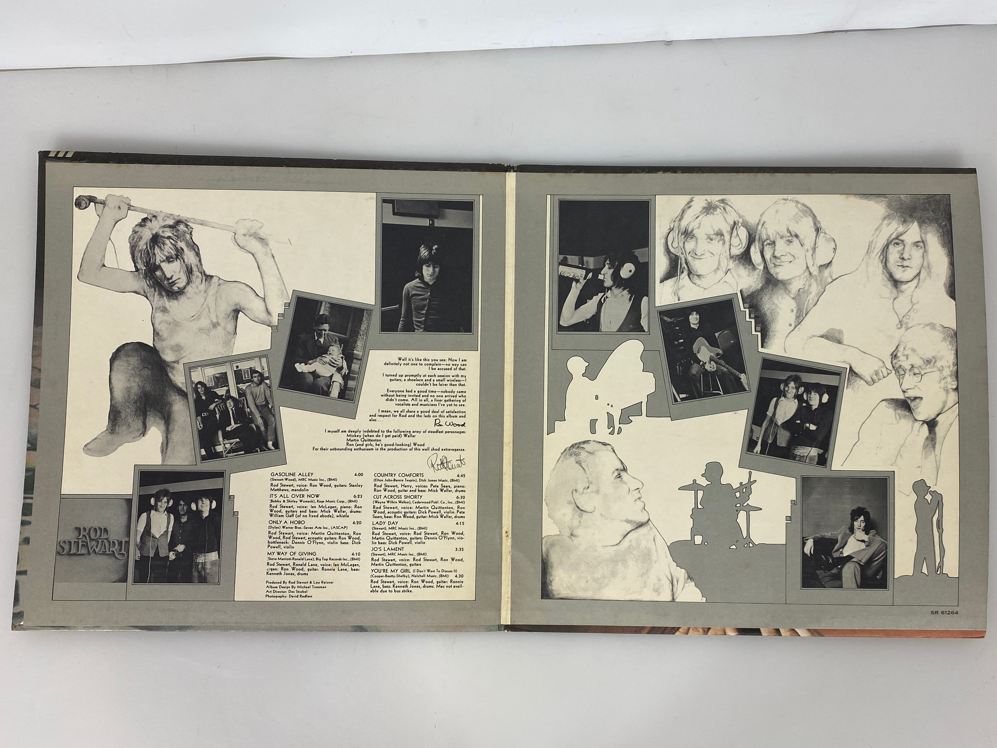 Gasoline Alley Rod Stewart Vinyl Record