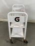 Gatorade White Double Cooler Cart