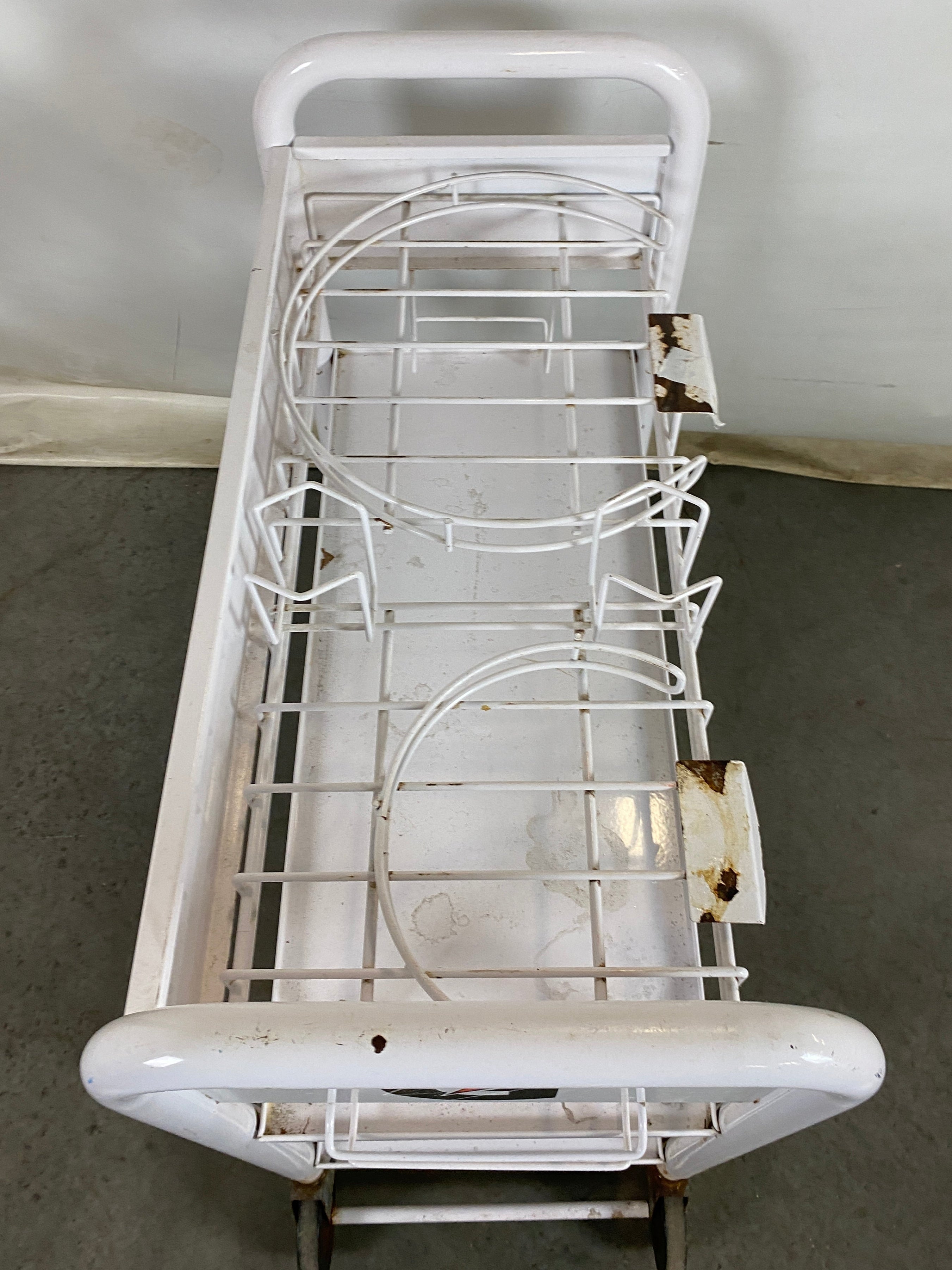 Gatorade White Double Cooler Cart