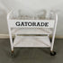 Gatorade White Double Cooler Cart