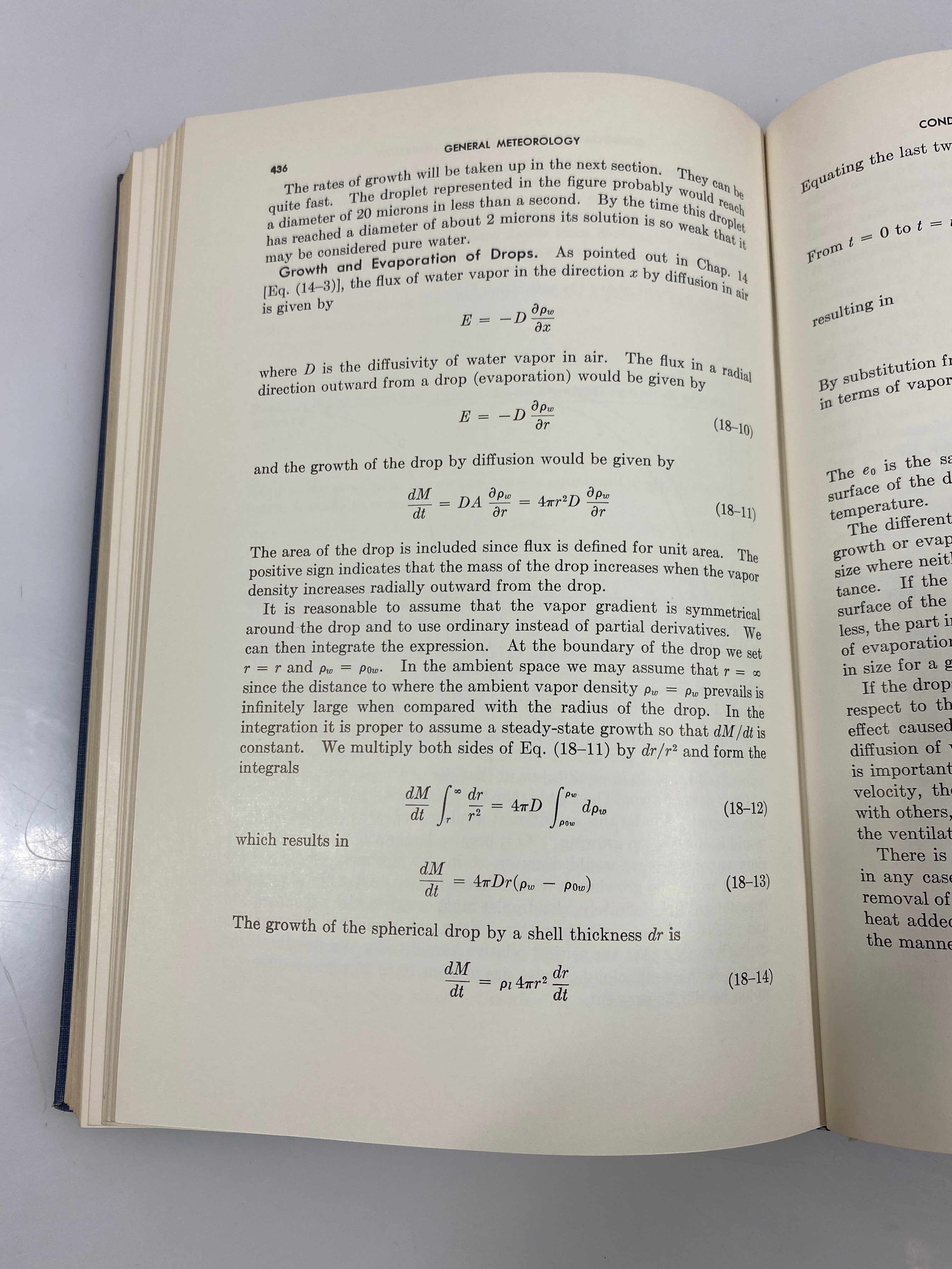 General Meteorology by Byers 3rd Ed. 1959 HC