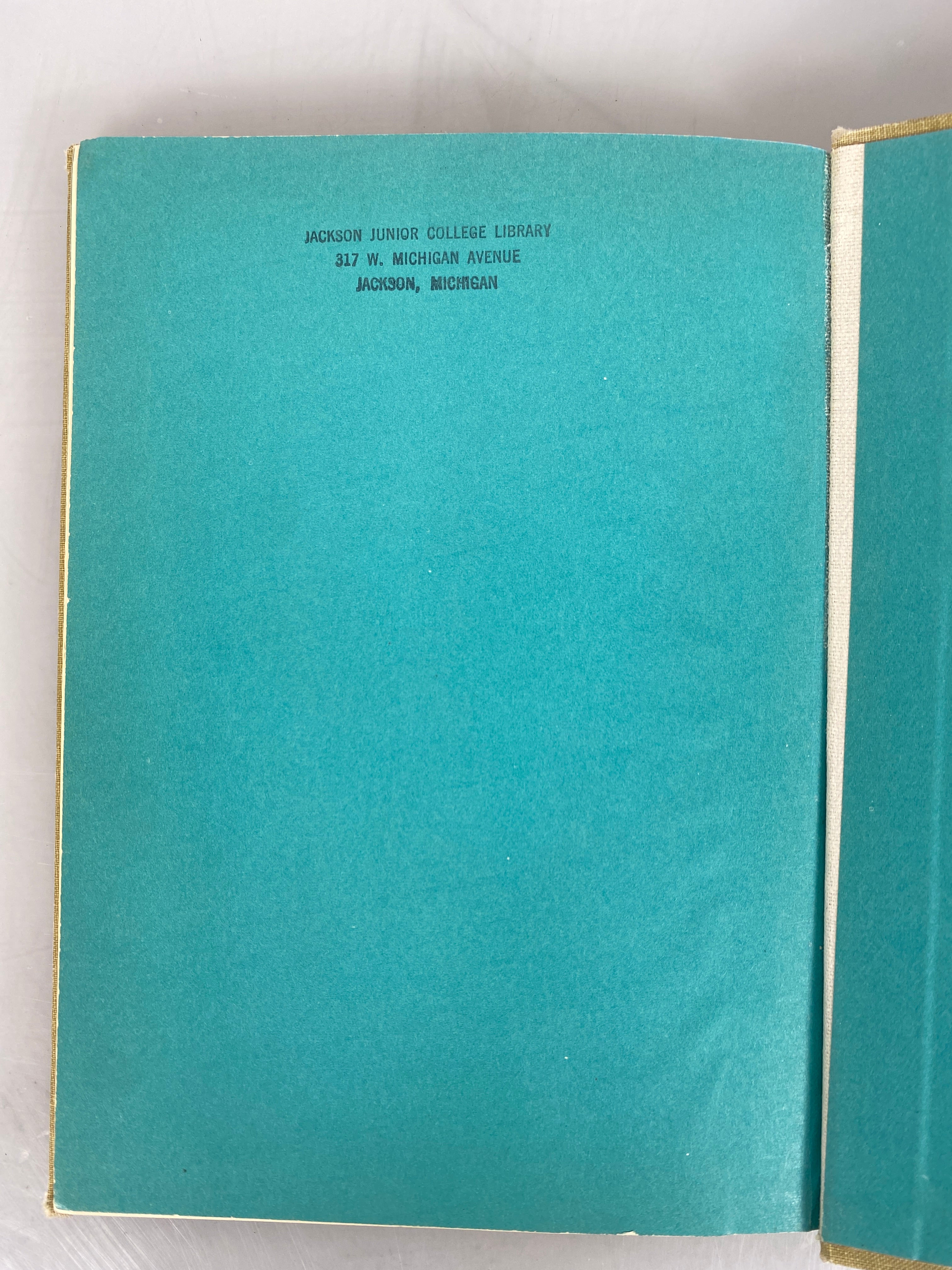 George Washington an Initial Biography by Foster 1949 Ex-Library HC