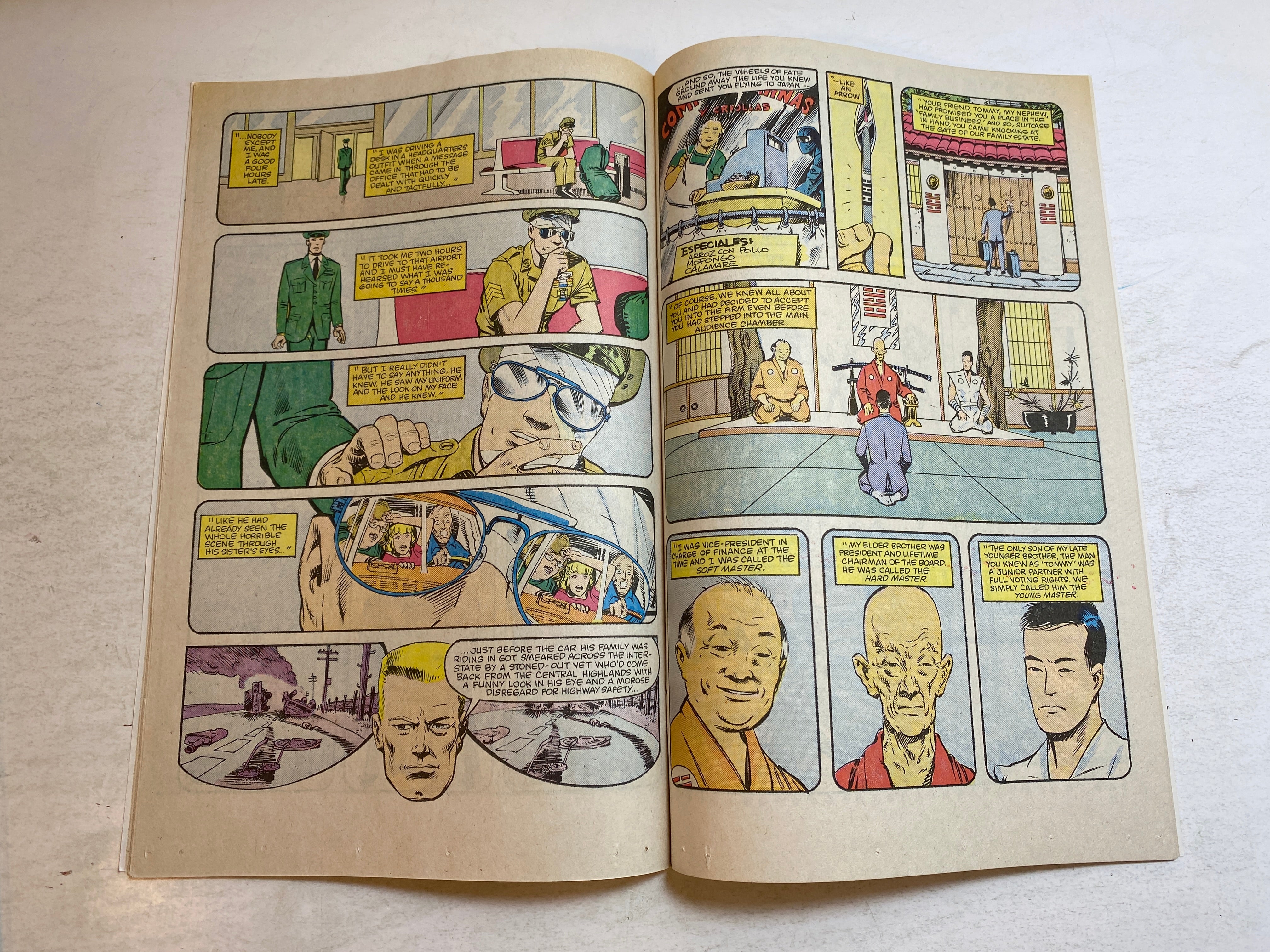 GI Joe #26 Marvel Comic Snake Eyes 1984