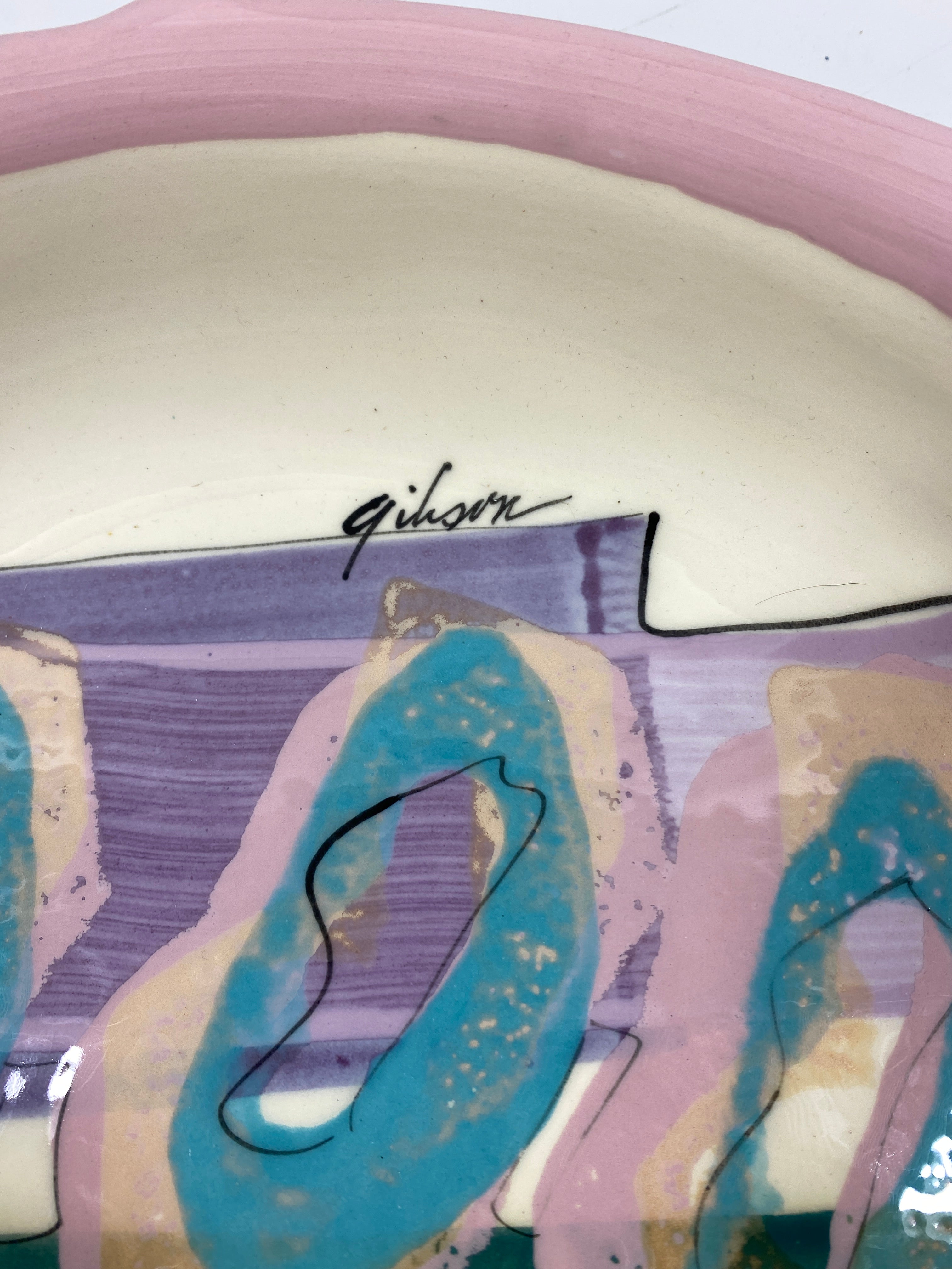 Gibson Modern Art Pottery Dish