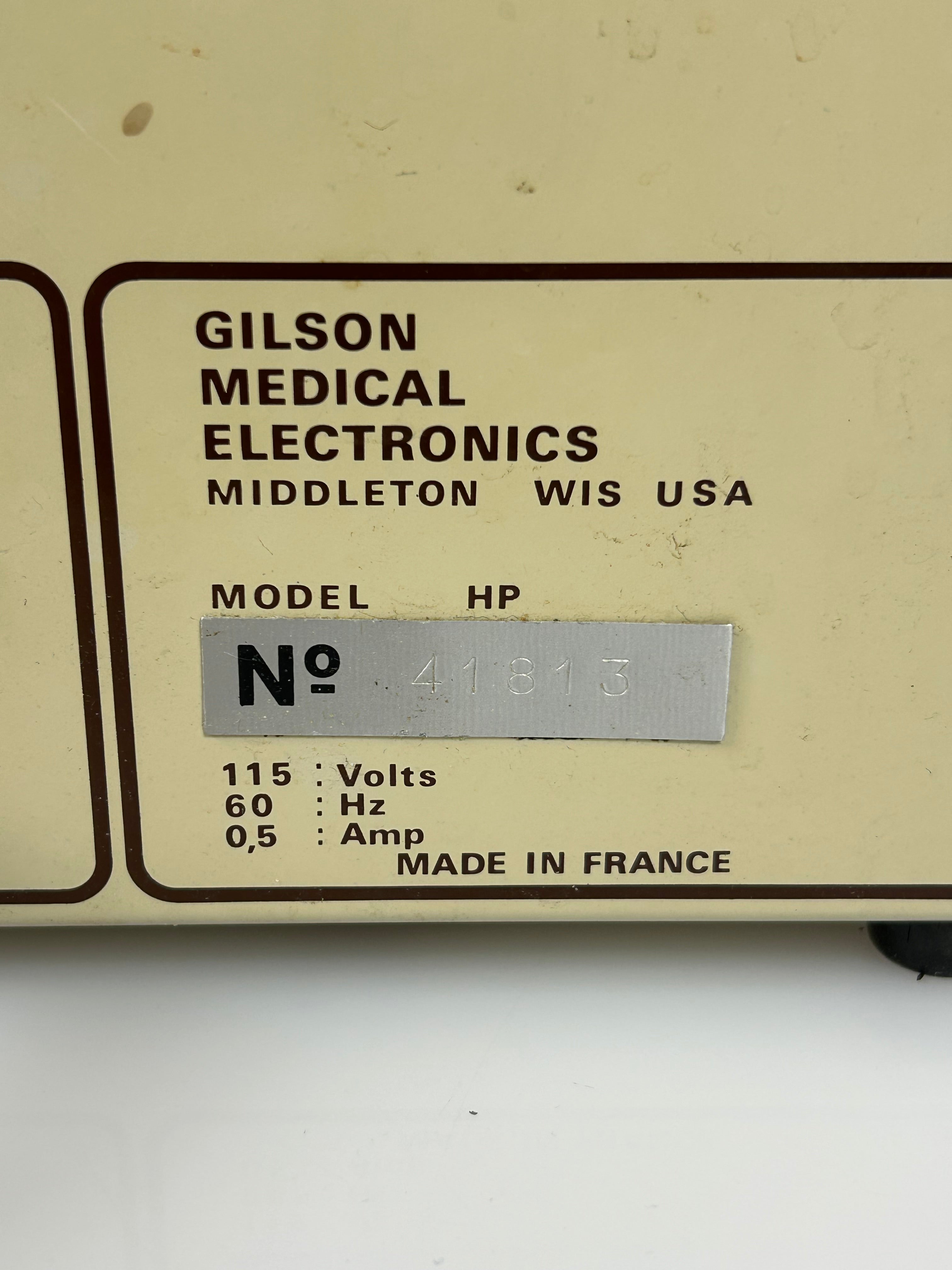 Gilson Minipuls 2 Peristatic Pump w/ 4 Channel Head