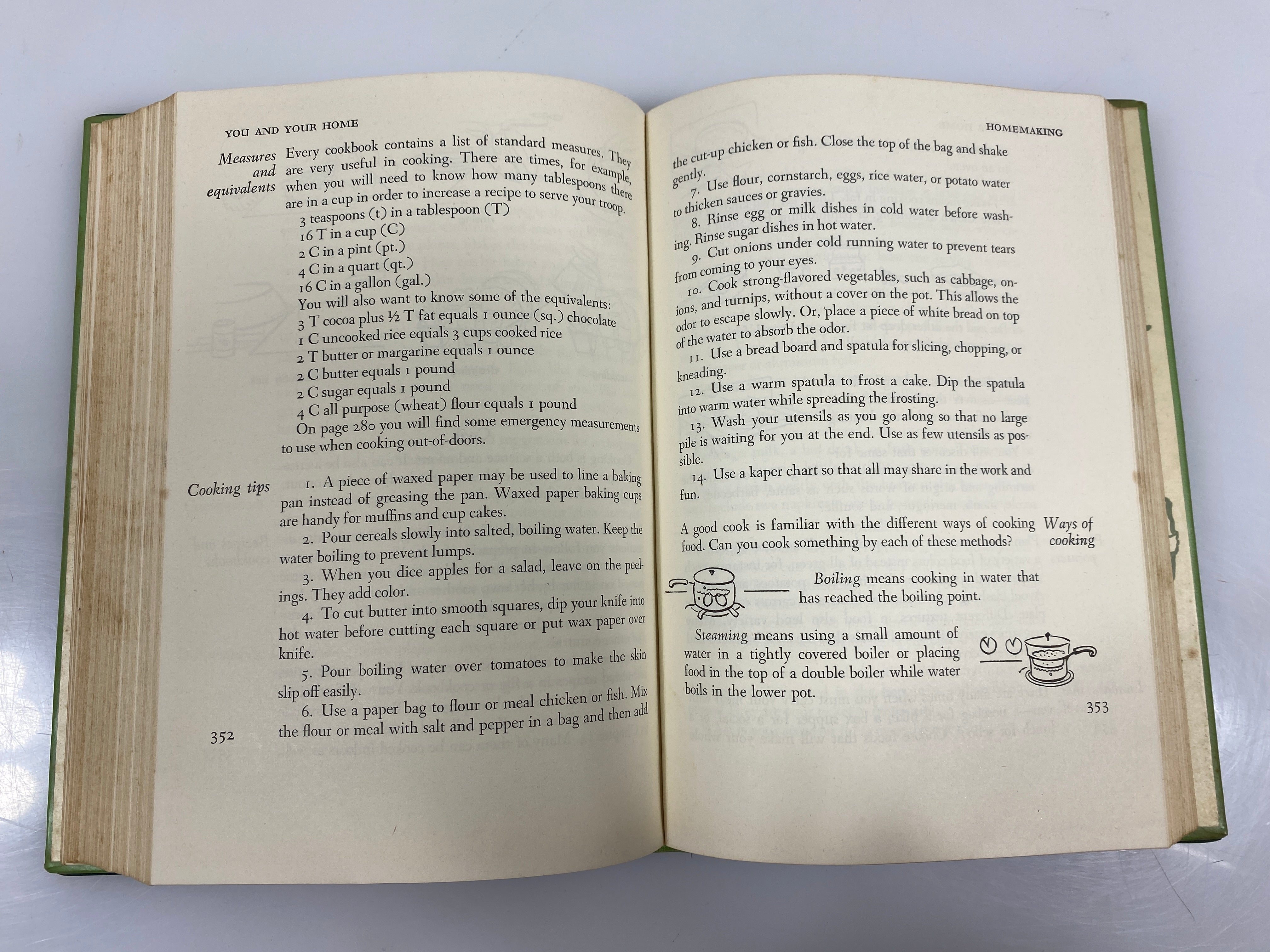 Girl Scout Handbook Intermediate Program August 1954 HCDJ