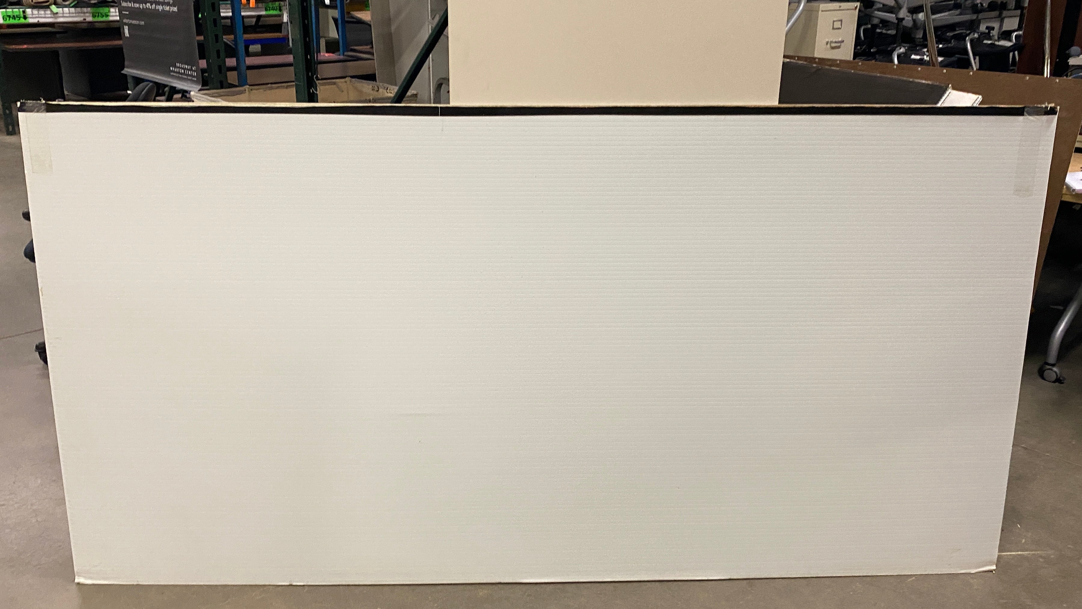 "GMC" Corrugated Sign