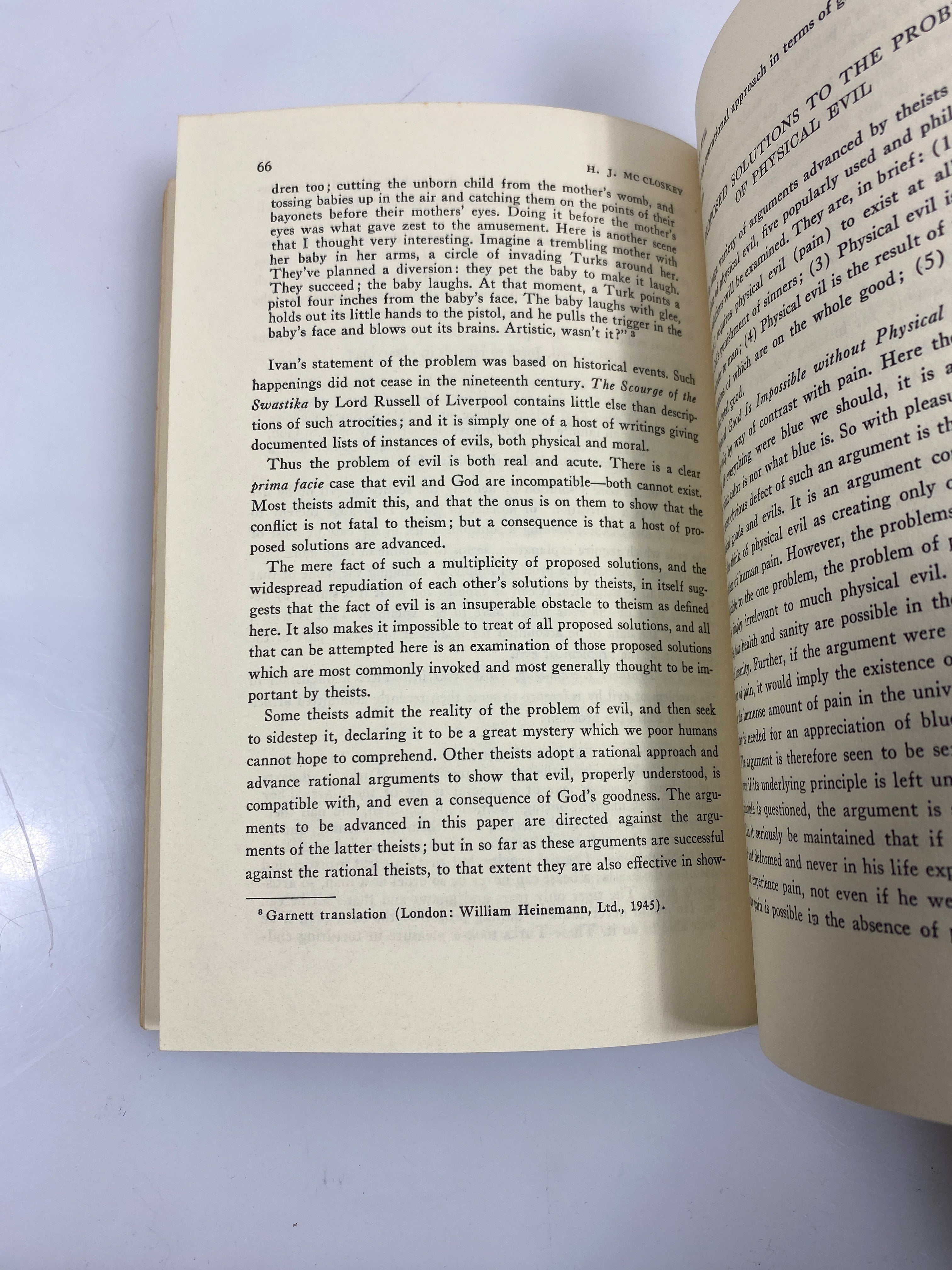 God and Evil by Nelson Pike Contemporary Perspectives in Philosophy 1964 SC
