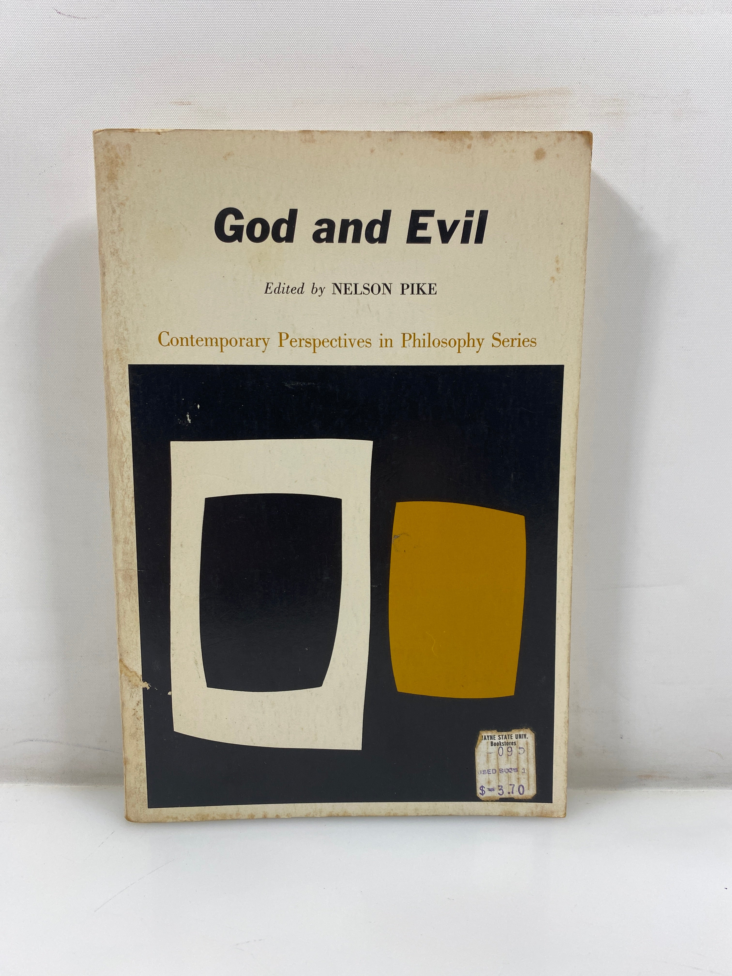 God and Evil by Nelson Pike Contemporary Perspectives in Philosophy 1964 SC
