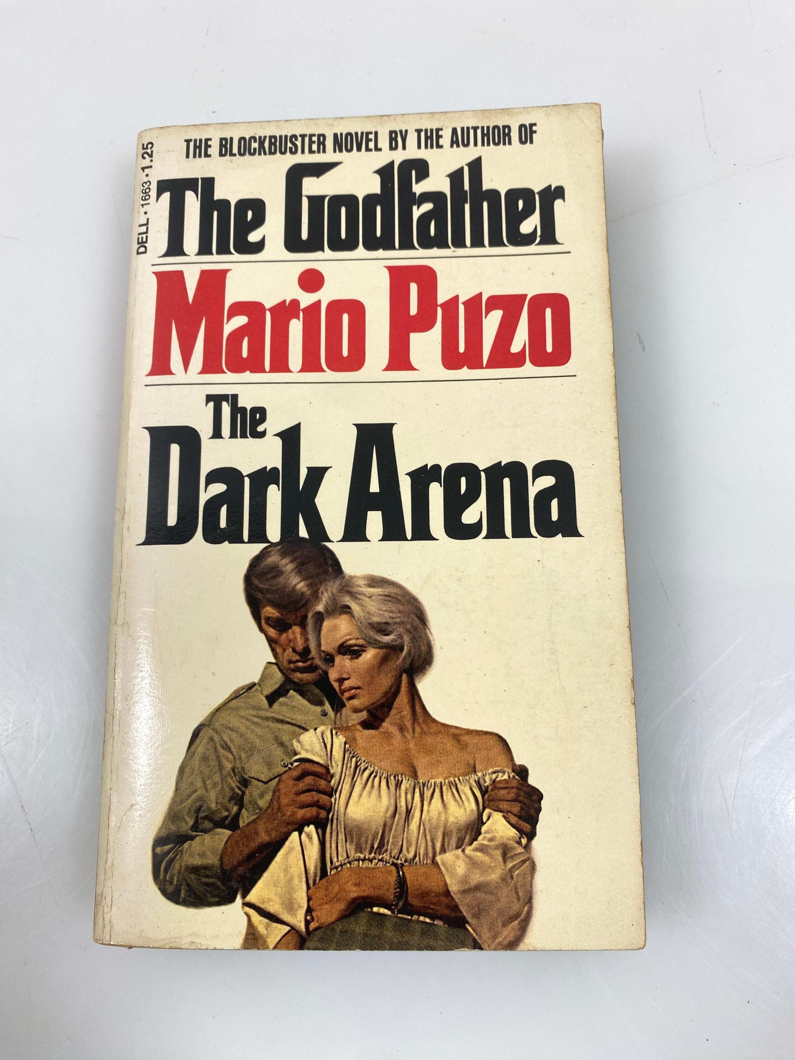 Godfather Dark Arena Mario Puzo Paperback SC 1972