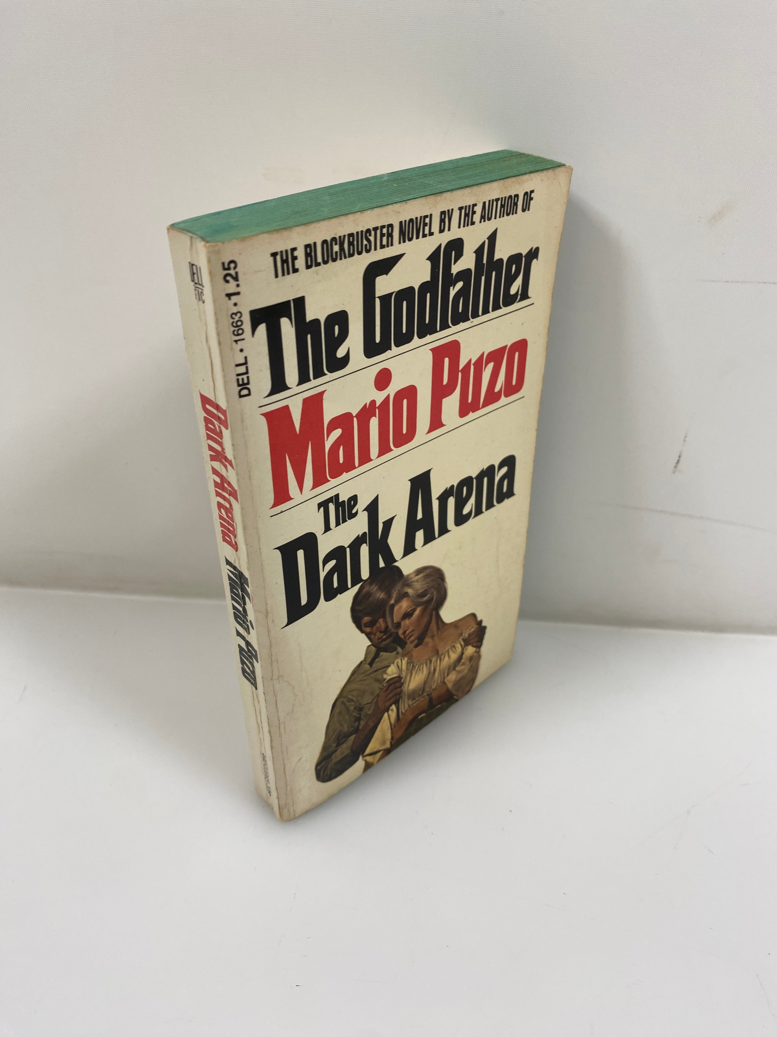 Godfather Dark Arena Mario Puzo Paperback SC 1972