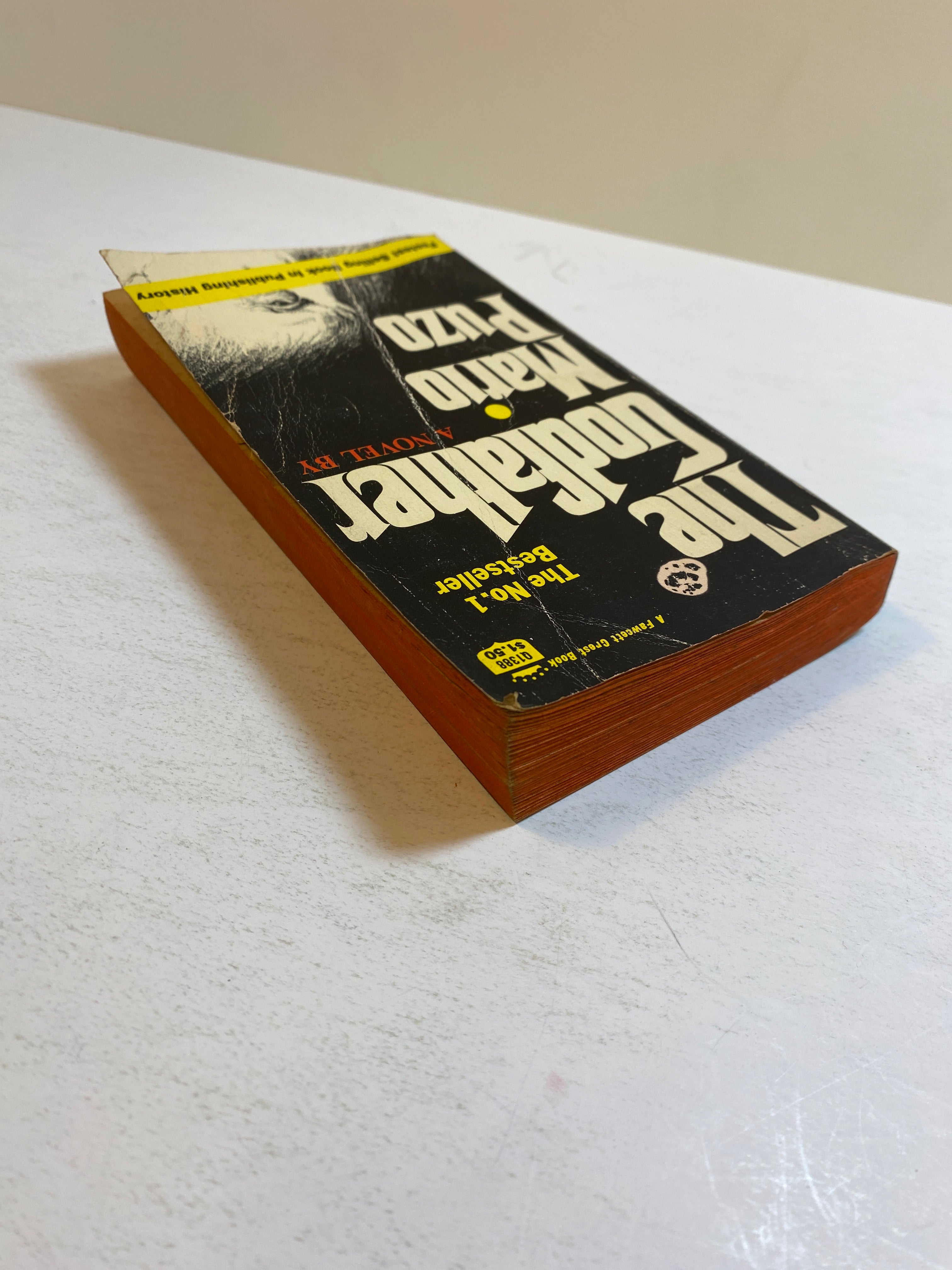 Godfather Mario Puzo paperback Fawcett Crest 1969