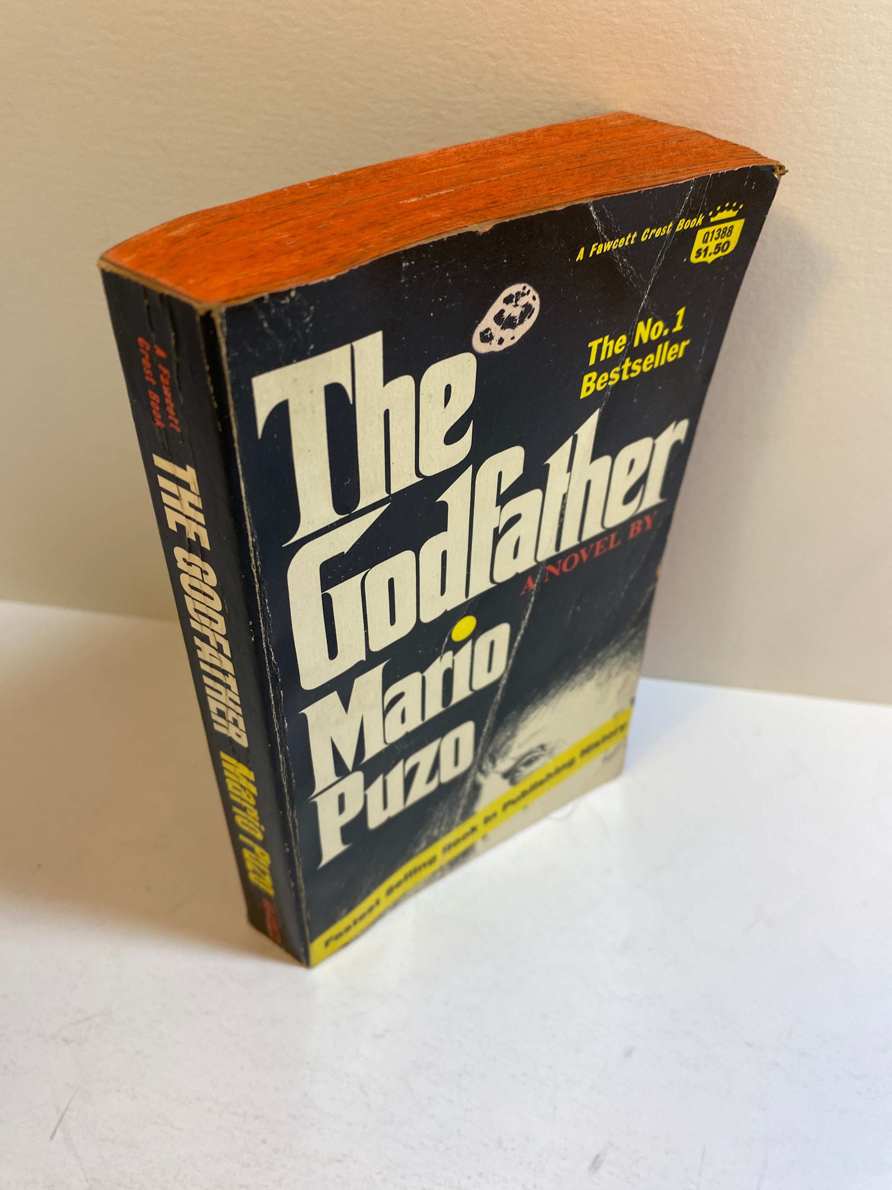 Godfather Mario Puzo paperback Fawcett Crest 1969
