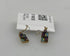 Gold Blue and Purple Rectangle Mosaic Earrings