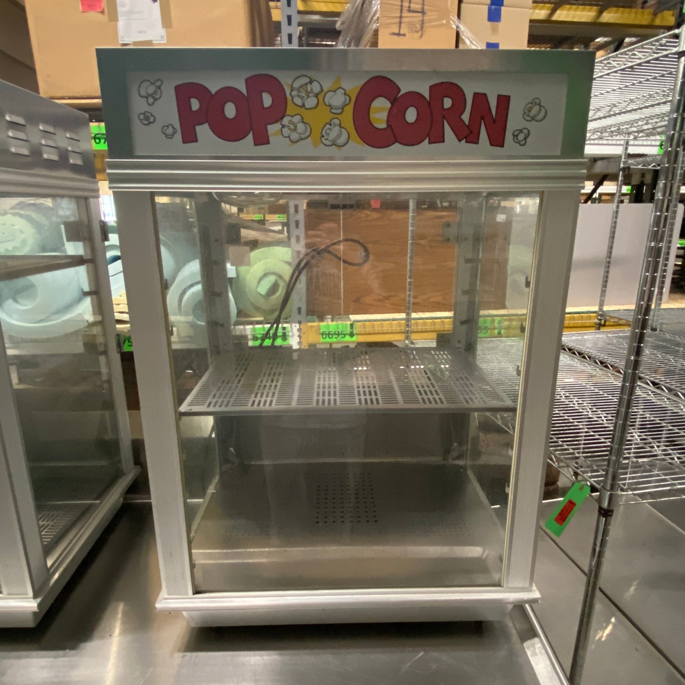 Gold Medal #2025ST Silver Popcorn Machine