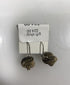 Gold Spring Knot Ball Earrings