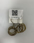 Gold Spring Set Dangle Earrings