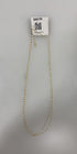 Gold White Beaded Layered Necklace