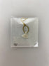 Gold White Tassel Earring